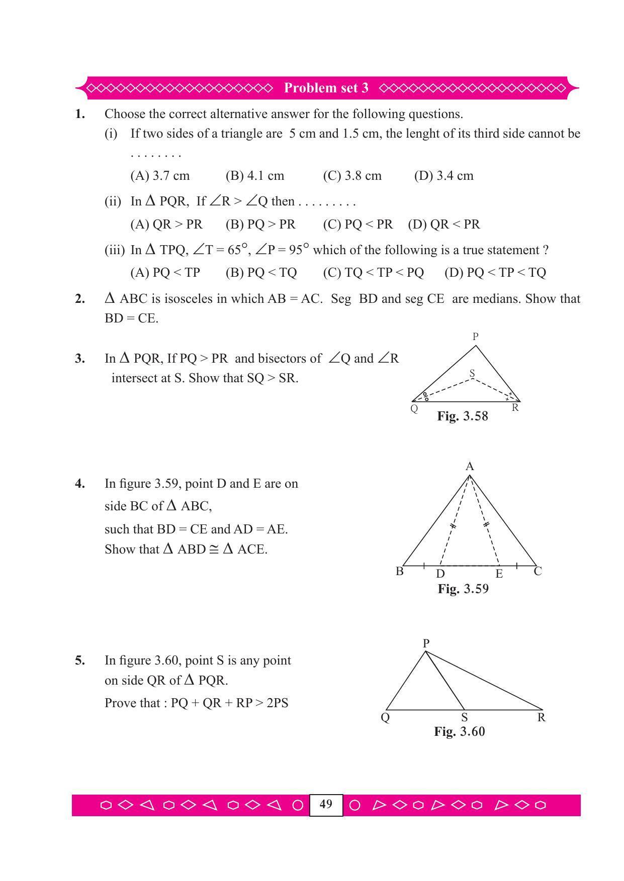 Maharashtra Board Class 9 Maths (Part 2) Textbook - Page 59