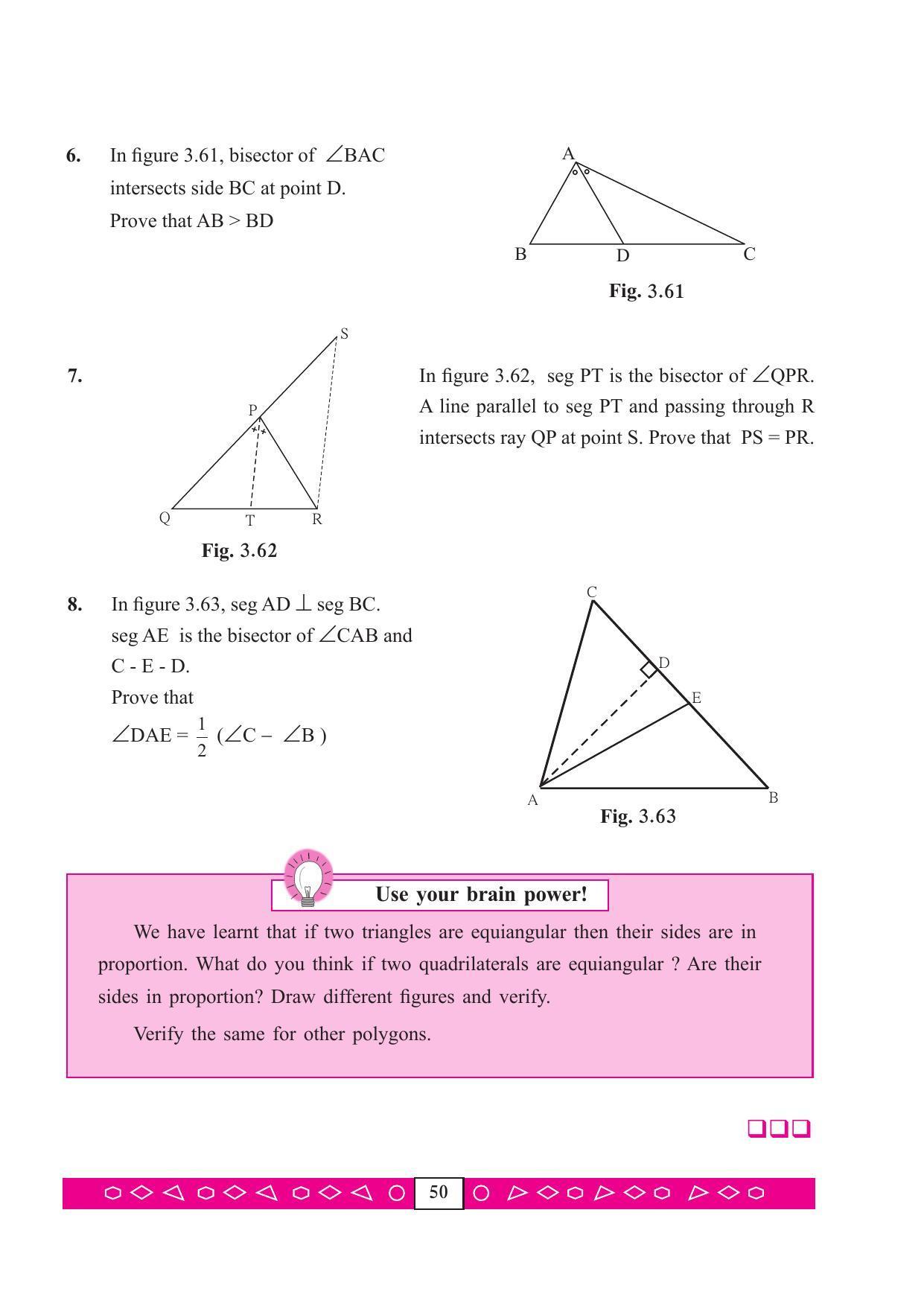 Maharashtra Board Class 9 Maths (Part 2) Textbook - Page 60