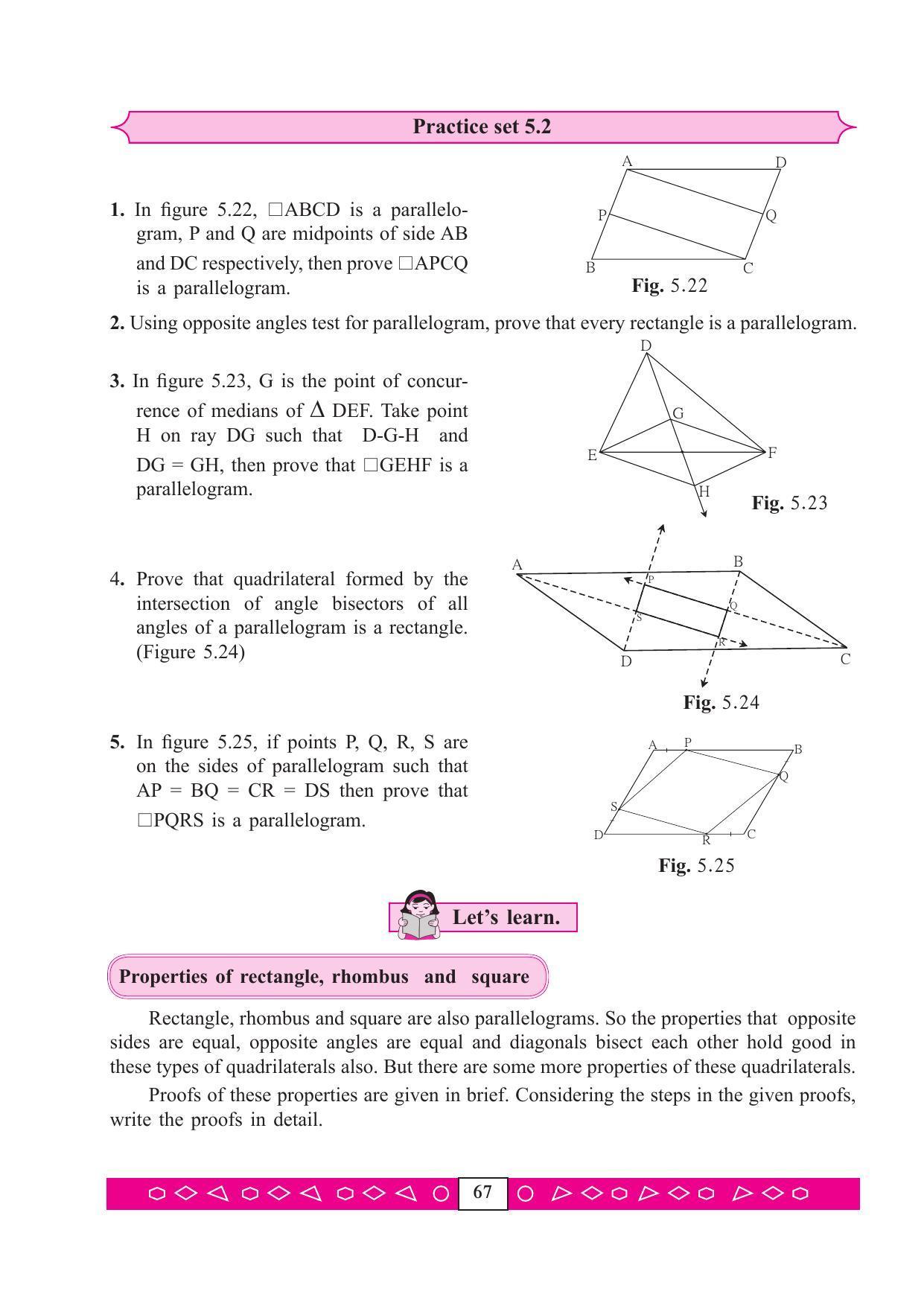 Maharashtra Board Class 9 Maths (Part 2) Textbook - Page 77