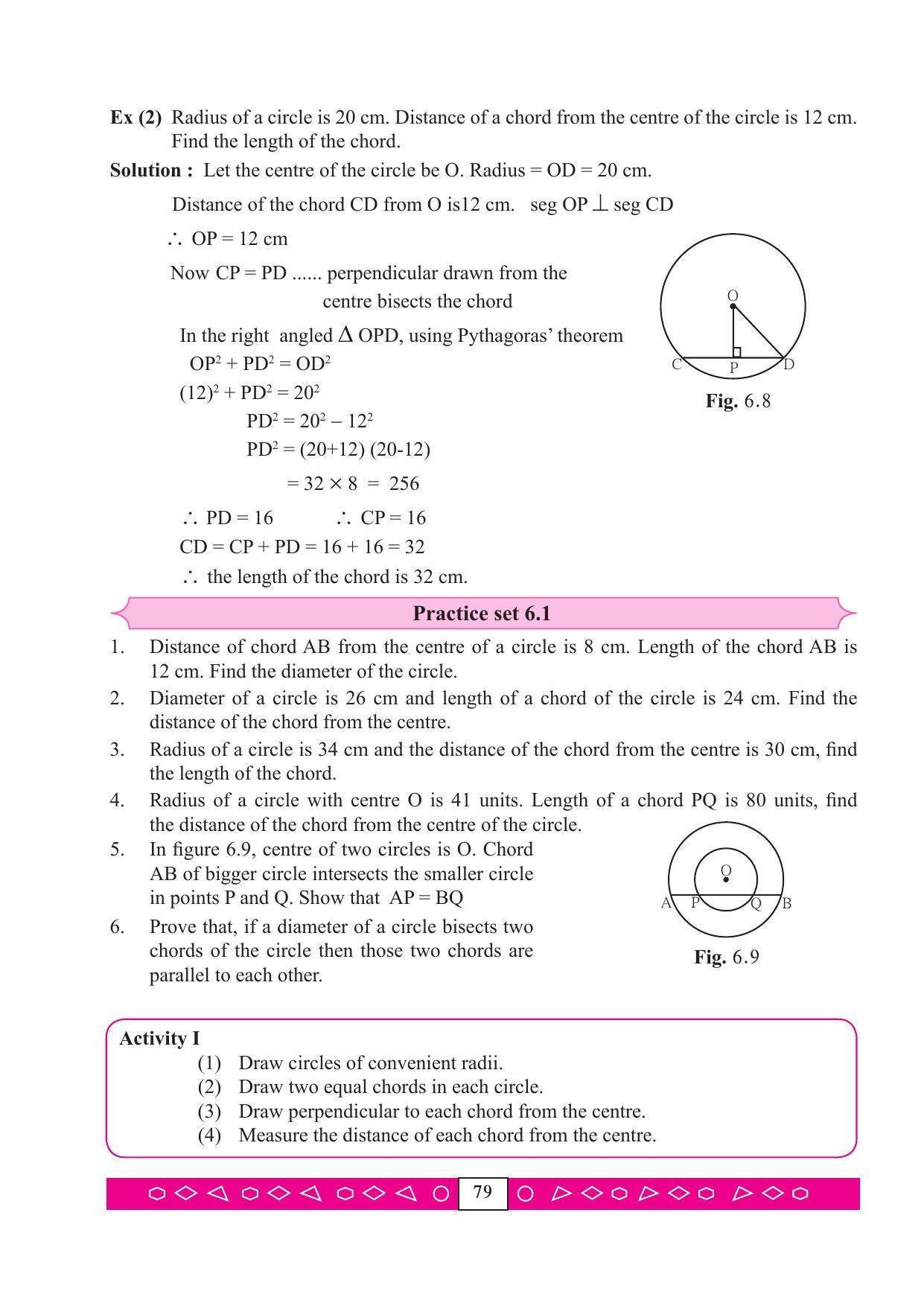 Maharashtra Board Class 9 Maths (Part 2) Textbook - Page 89