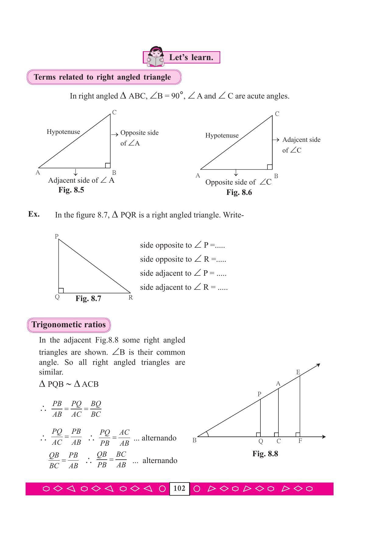 Maharashtra Board Class 9 Maths (Part 2) Textbook - Page 112