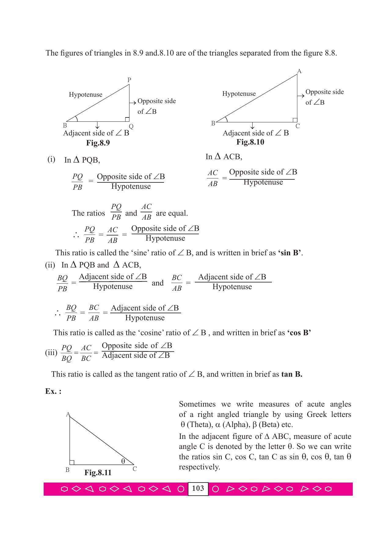Maharashtra Board Class 9 Maths (Part 2) Textbook - Page 113