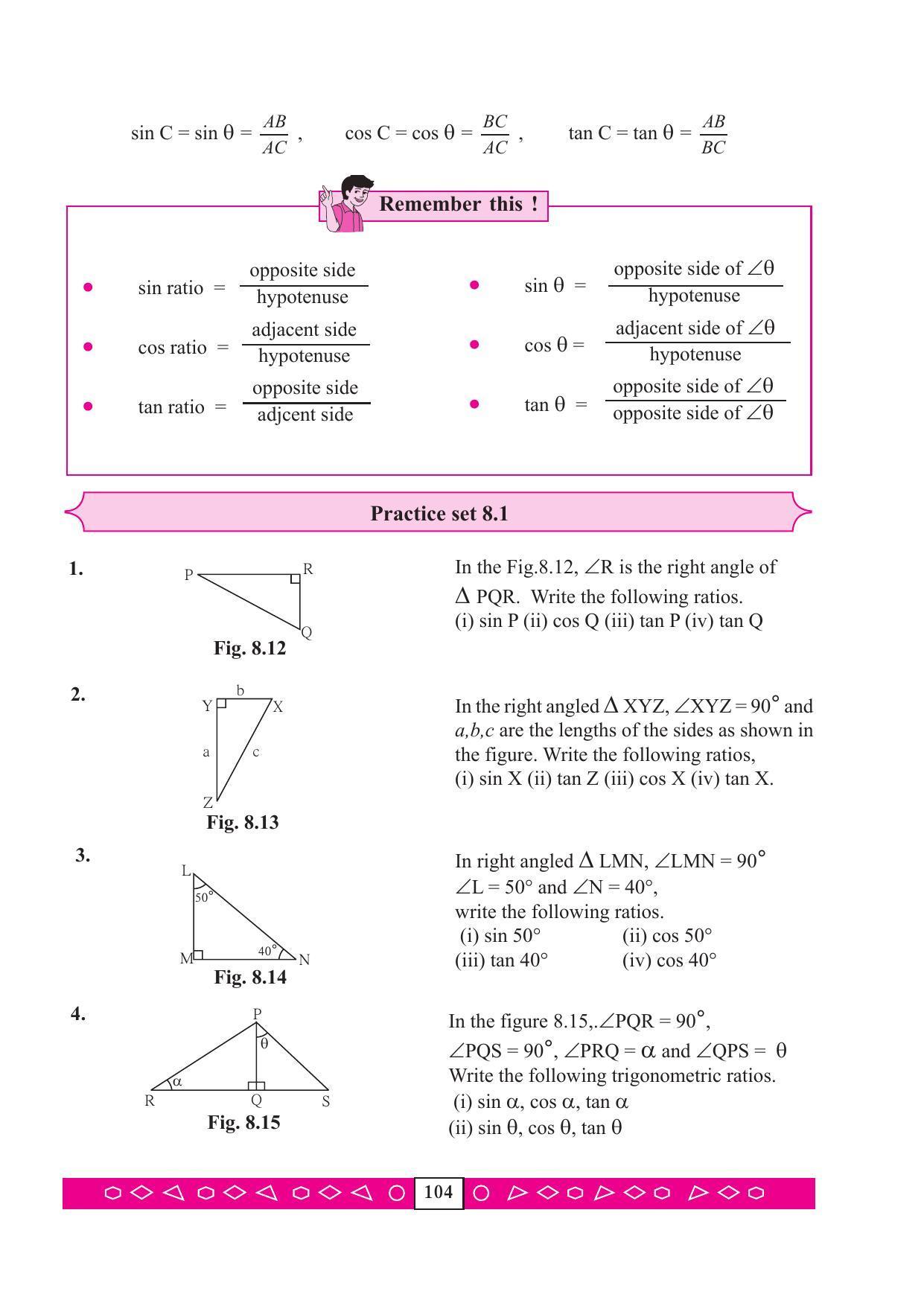 Maharashtra Board Class 9 Maths (Part 2) Textbook - Page 114