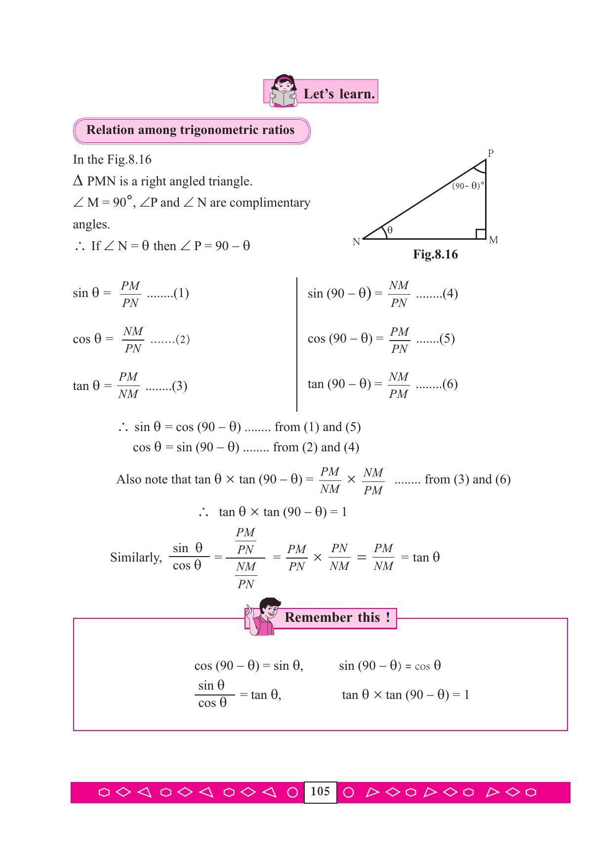 Maharashtra Board Class 9 Maths (Part 2) Textbook - Page 115