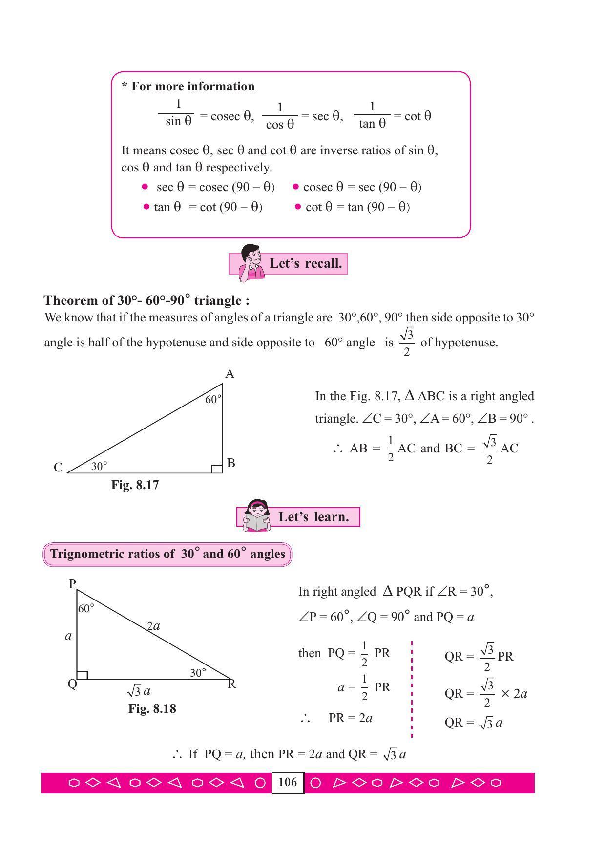 Maharashtra Board Class 9 Maths (Part 2) Textbook - Page 116