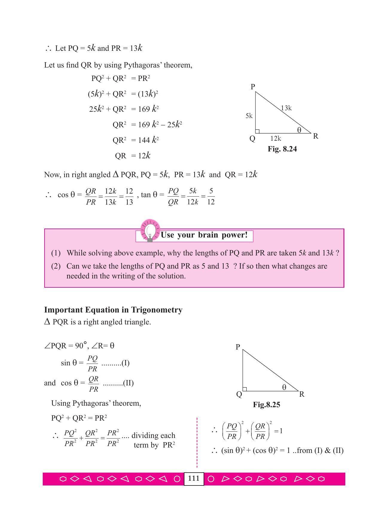 Maharashtra Board Class 9 Maths (Part 2) Textbook - Page 121