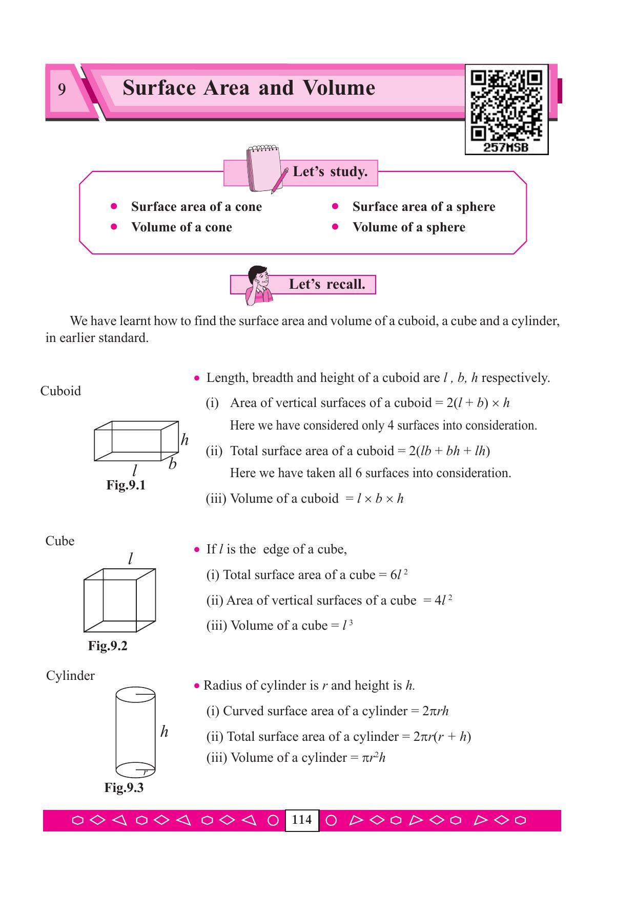 Maharashtra Board Class 9 Maths (Part 2) Textbook - Page 124
