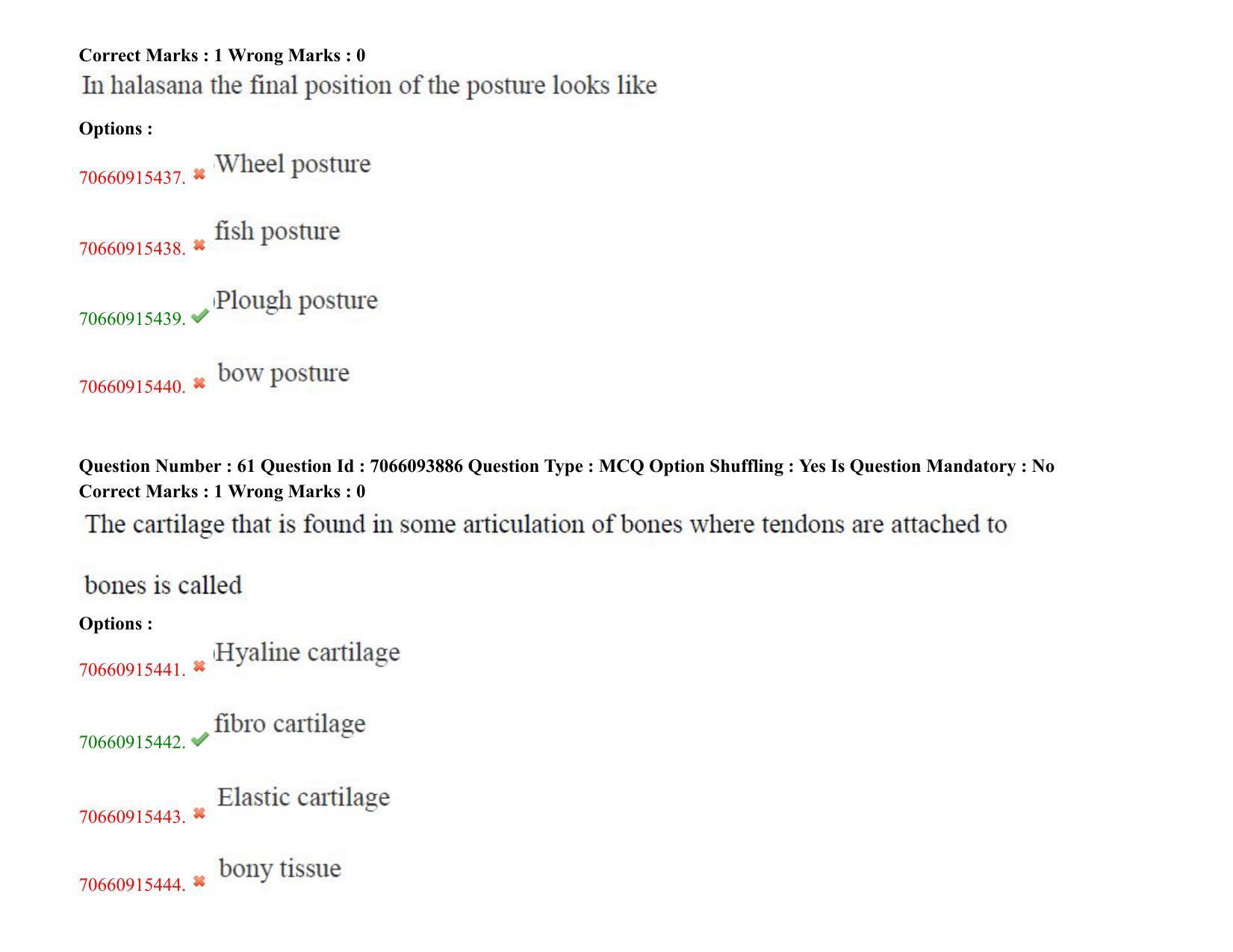 TS CPGET 2020 M.P.Ed. (Shift 2) Question Paper with Answer Key - Page 34