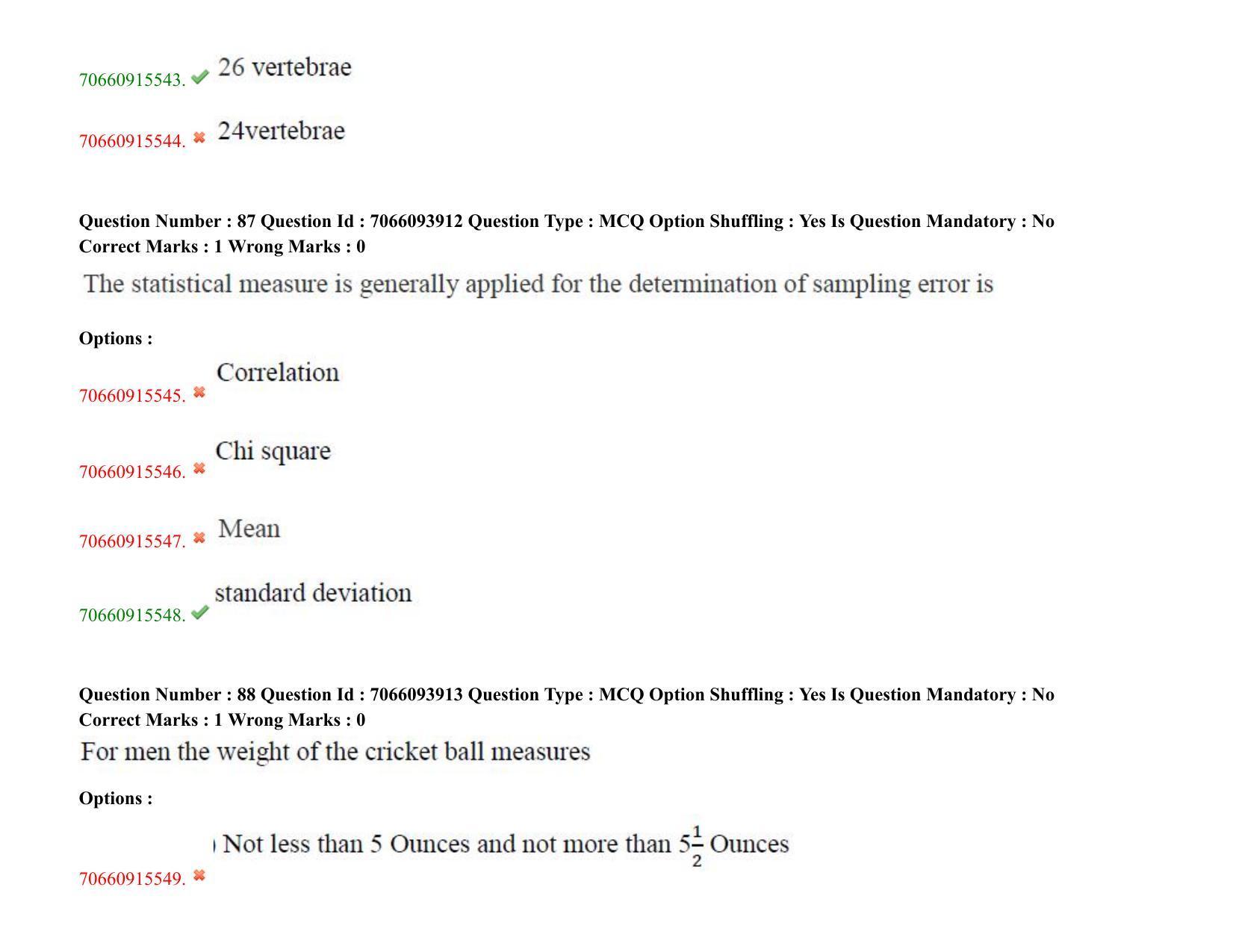 TS CPGET 2020 M.P.Ed. (Shift 2) Question Paper with Answer Key - Page 48