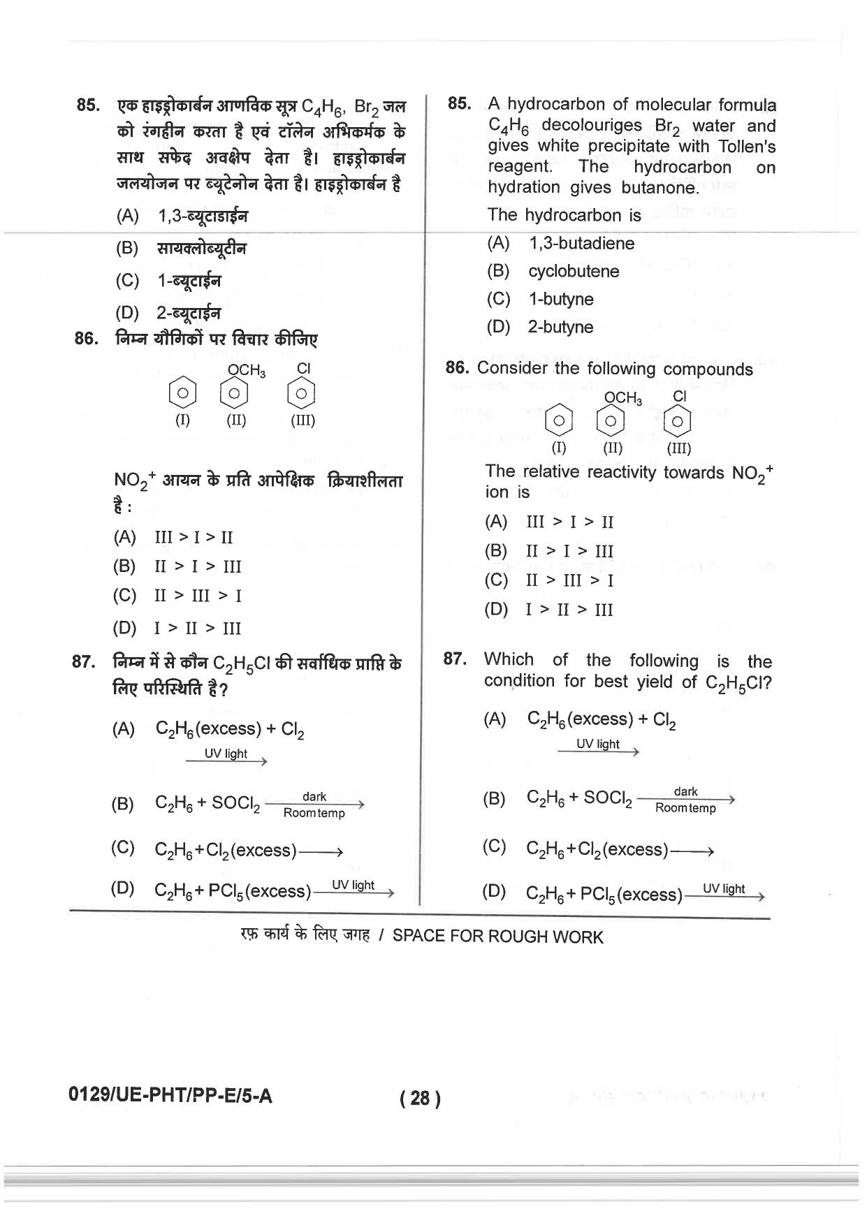 CG PPHT 2019 Question Paper - Page 28