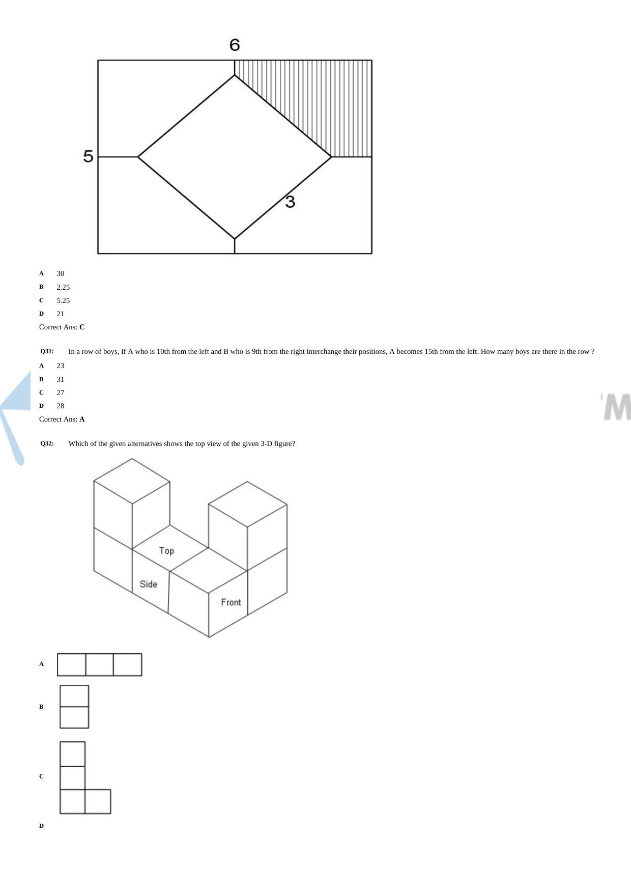 NATA 2019 Question Paper - Page 6