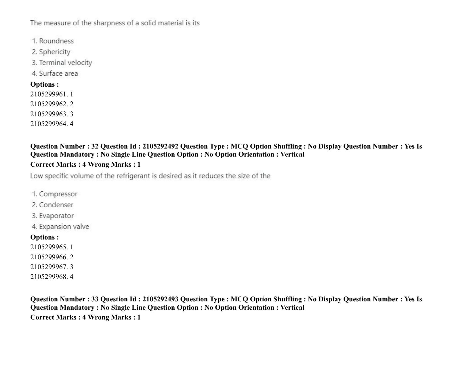 ICAR AIEEA PG 2020 FOOD SCIENCE TECHNOLOGY Question Paper - Page 17