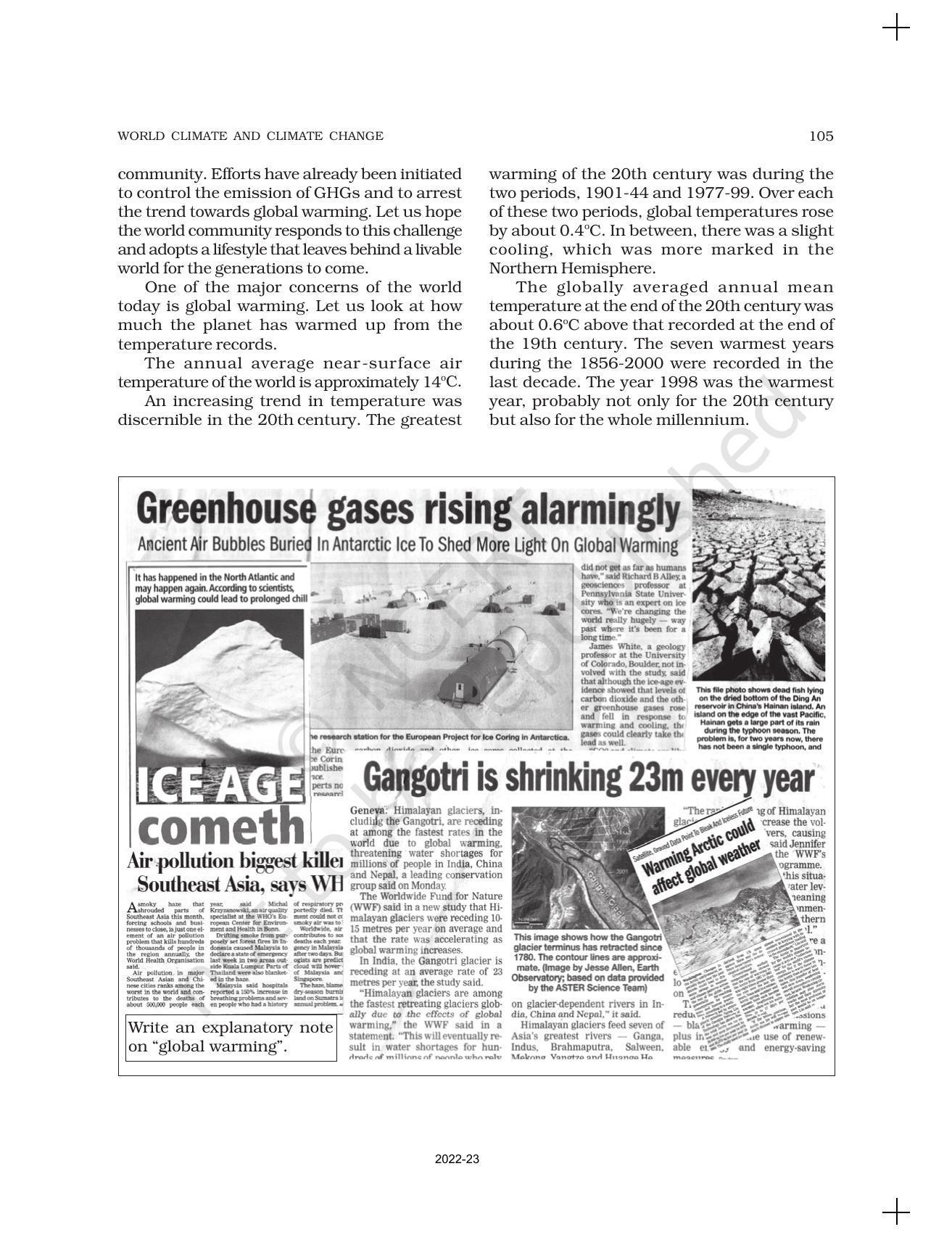 NCERT Book for Class 11 Geography (Part-I) Chapter 12 World Climate and Climate Change - Page 7