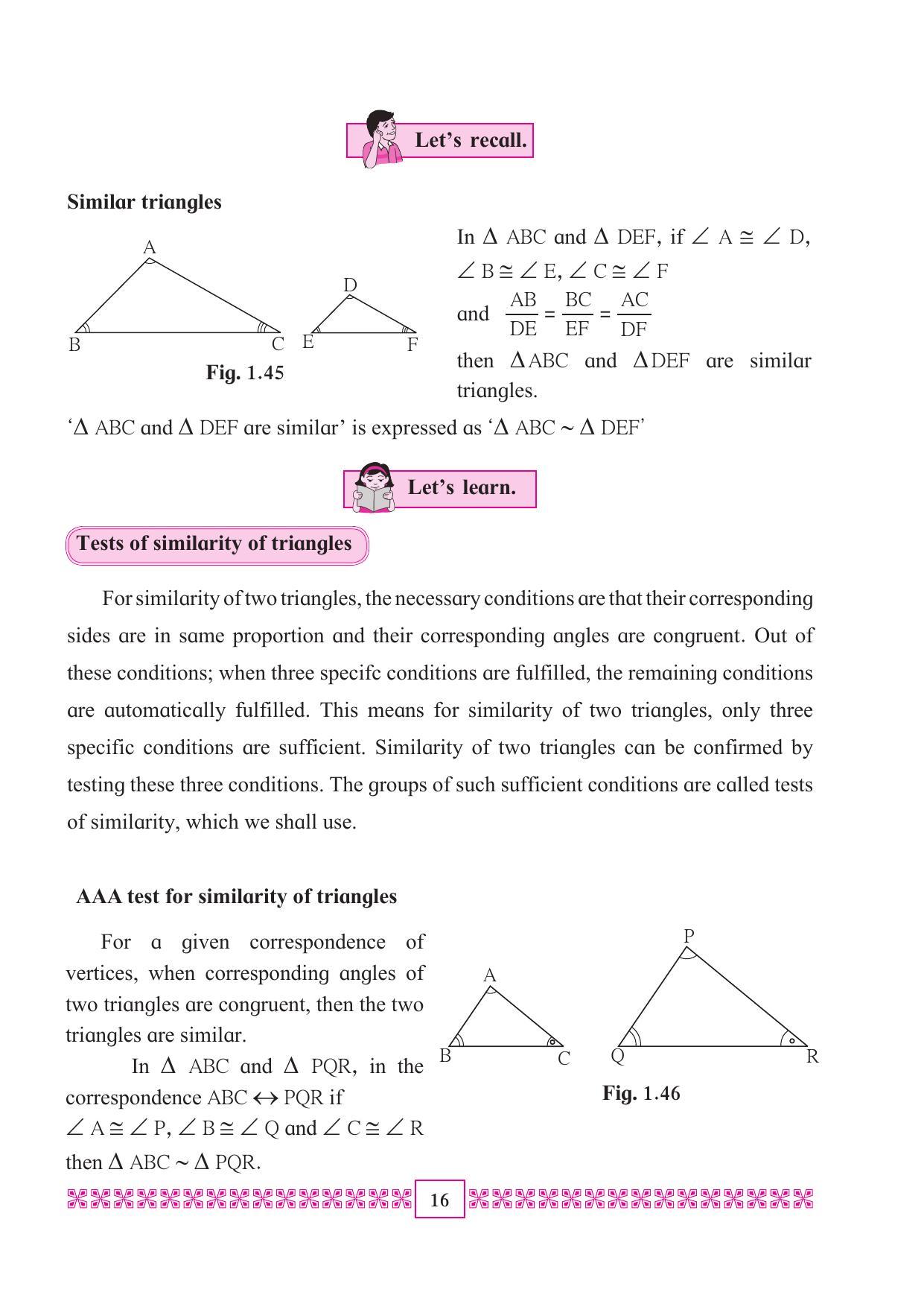 Maharashtra Board Class 10 Maths (Part 2) Textbook - Page 26