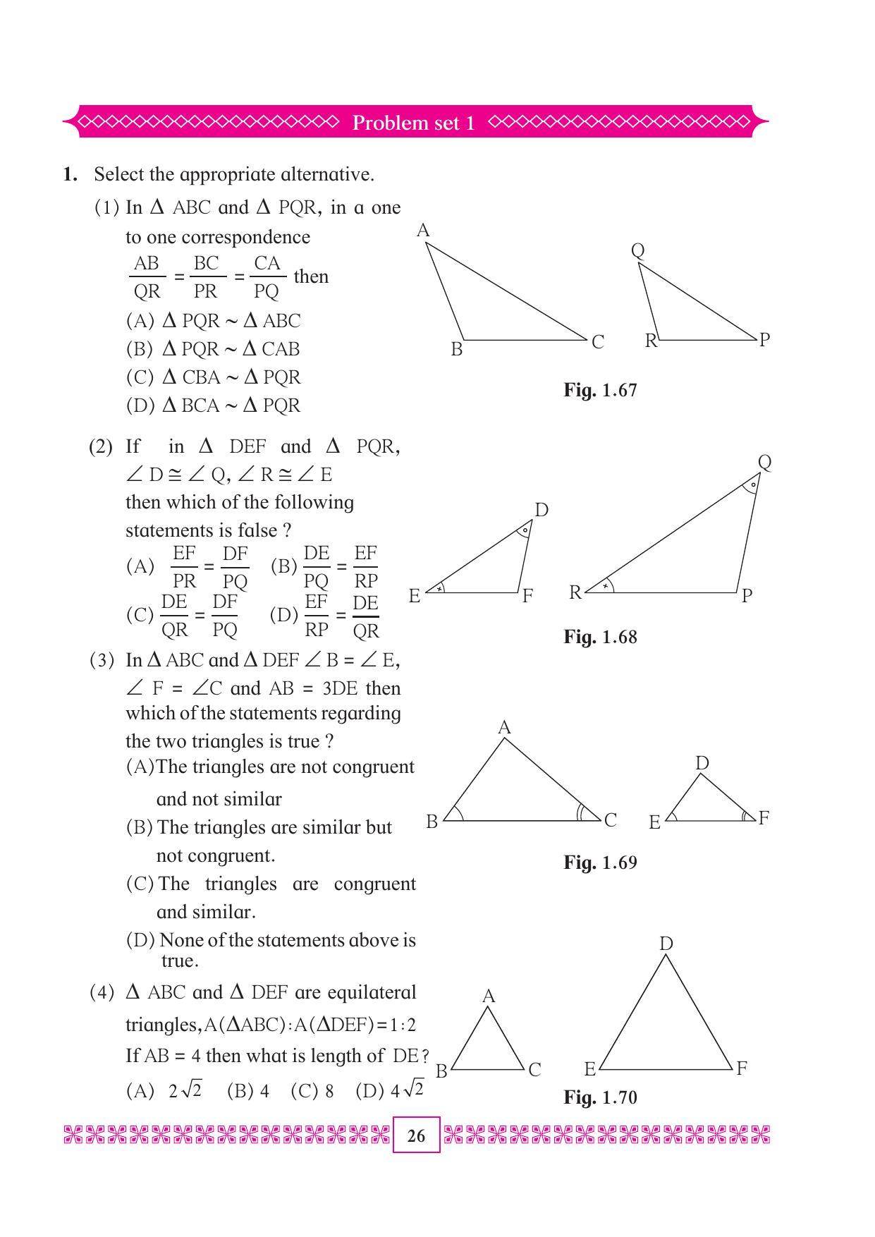 Maharashtra Board Class 10 Maths (Part 2) Textbook - Page 36