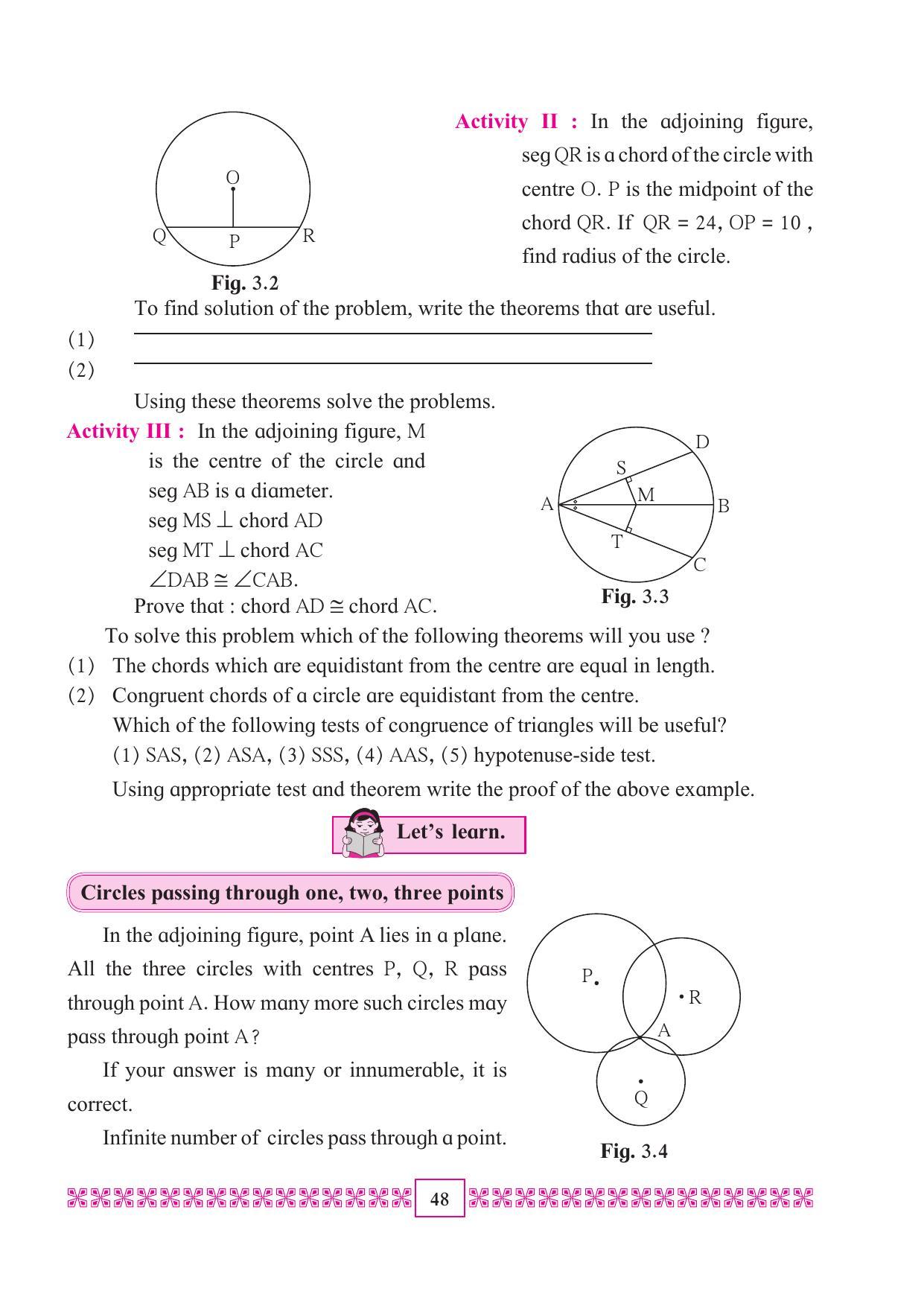 Maharashtra Board Class 10 Maths (Part 2) Textbook - Page 58