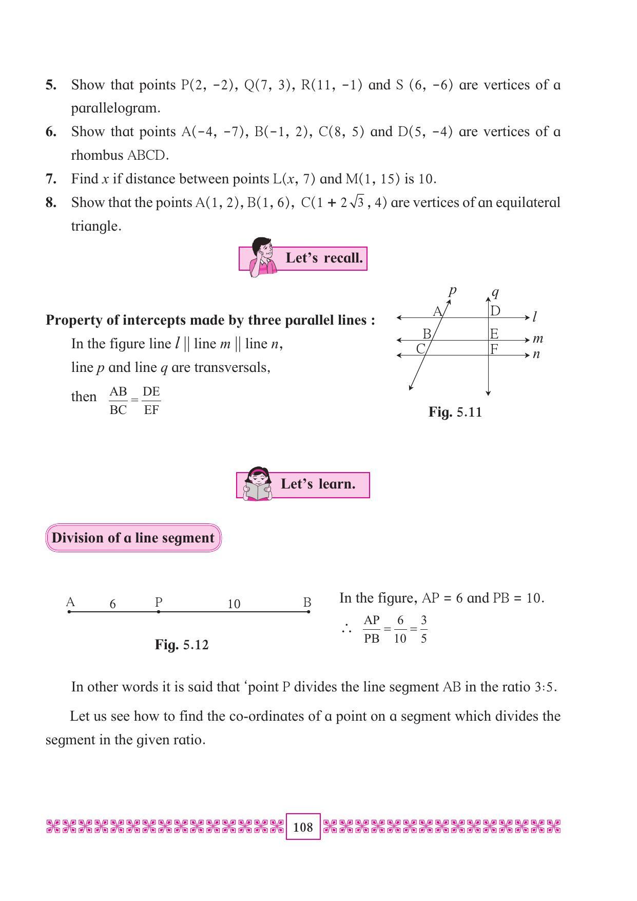 Maharashtra Board Class 10 Maths (Part 2) Textbook - Page 118
