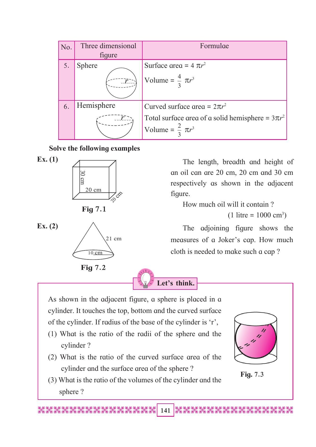 Maharashtra Board Class 10 Maths (Part 2) Textbook - Page 151