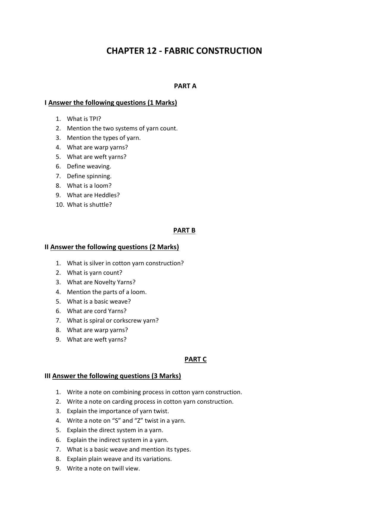 Karnataka 1st PUC Question Bank for Home Science - Page 32
