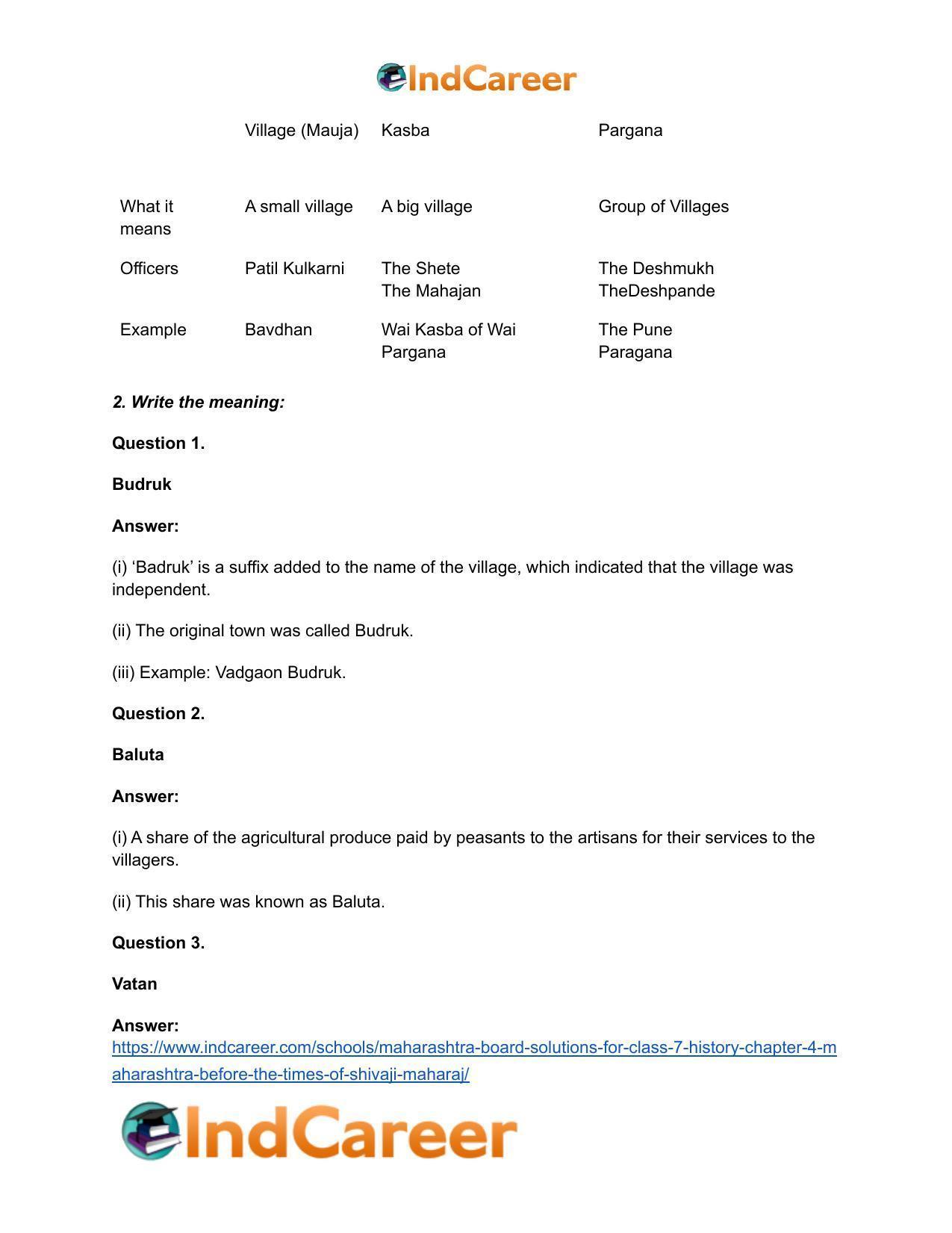 Maharashtra Board Solutions for Class 7- History: Chapter 4- Maharashtra before the Times of Shivaji Maharaj - Page 3