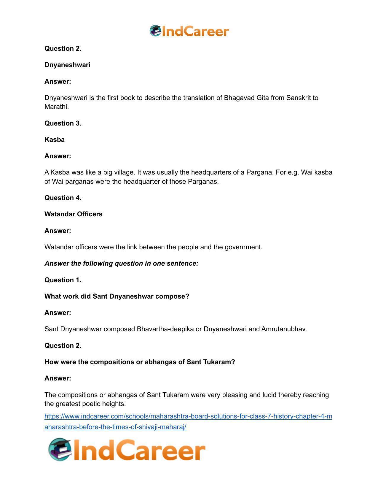 Maharashtra Board Solutions for Class 7- History: Chapter 4- Maharashtra before the Times of Shivaji Maharaj - Page 13