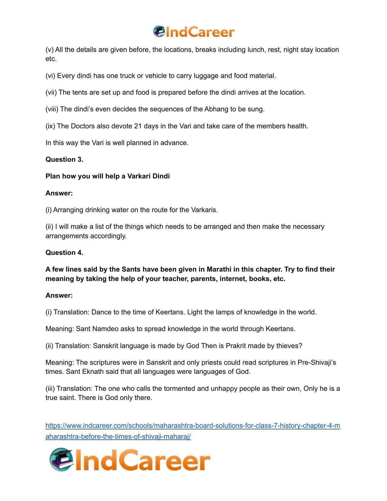 Maharashtra Board Solutions for Class 7- History: Chapter 4- Maharashtra before the Times of Shivaji Maharaj - Page 17