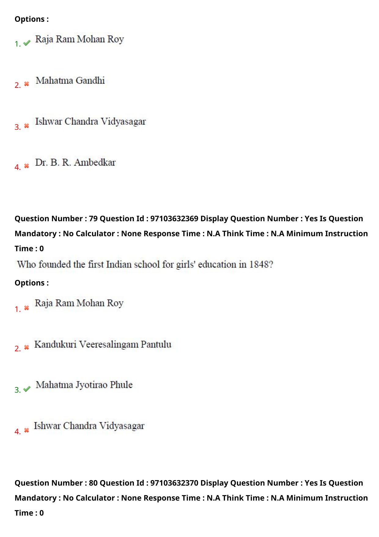 AP RCET 2024 Mahatma Jyothirao Phule Studies Question Paper (03-05-2024 (Friday) Session-II) - Page 47
