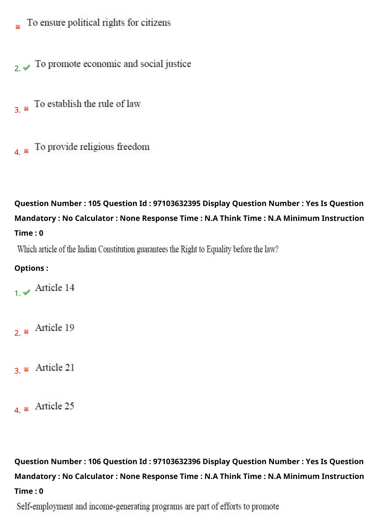 AP RCET 2024 Mahatma Jyothirao Phule Studies Question Paper (03-05-2024 (Friday) Session-II) - Page 61