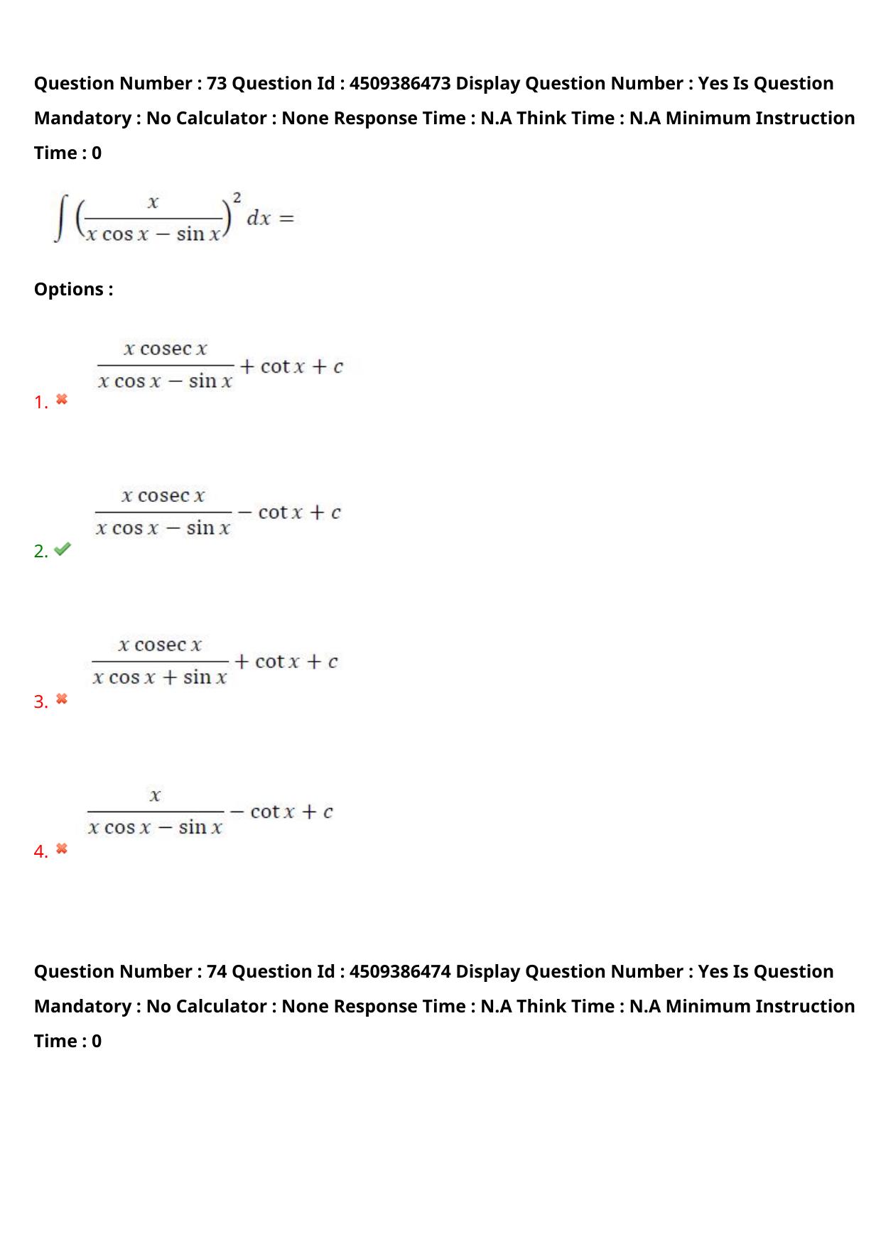 AP EAPCET 2024 - 19 May 2024 Afternoon - Master Engineering Question Paper With Preliminary Keys - Page 57