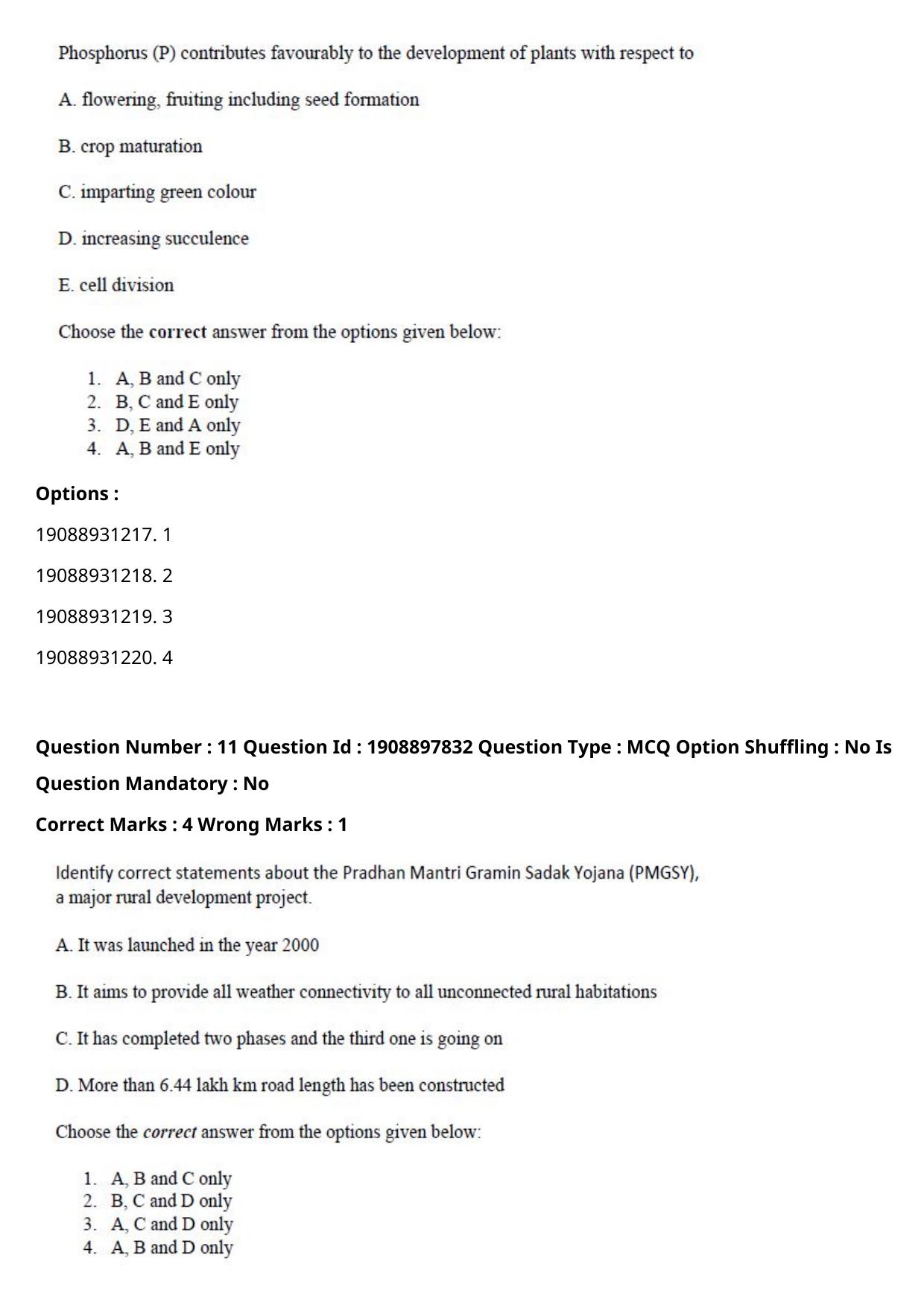 ICAR AIEEA PG 2021 SOCIAL SCIENCES Question Paper - Page 7
