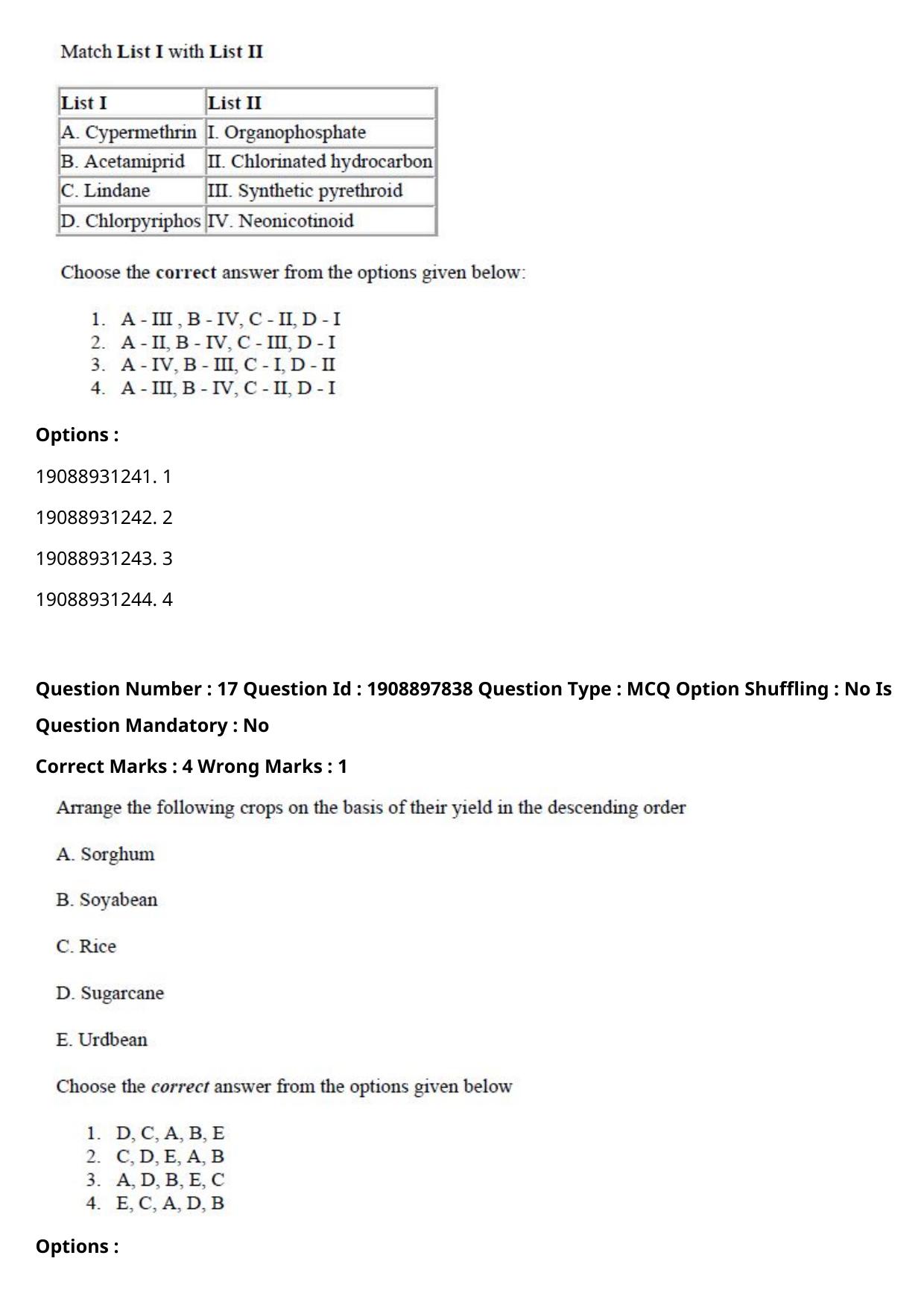 ICAR AIEEA PG 2021 SOCIAL SCIENCES Question Paper - Page 11