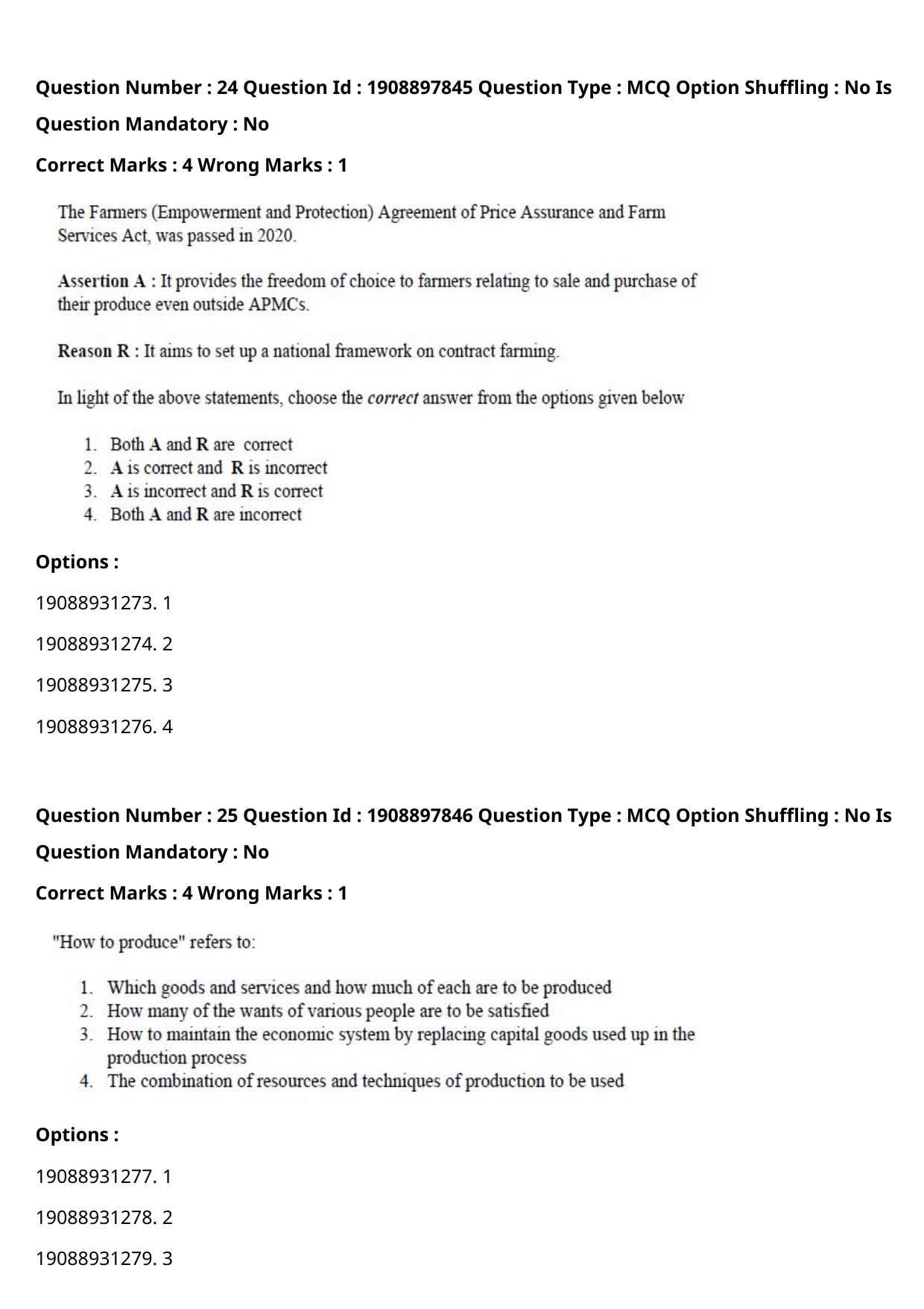 ICAR AIEEA PG 2021 SOCIAL SCIENCES Question Paper - Page 16