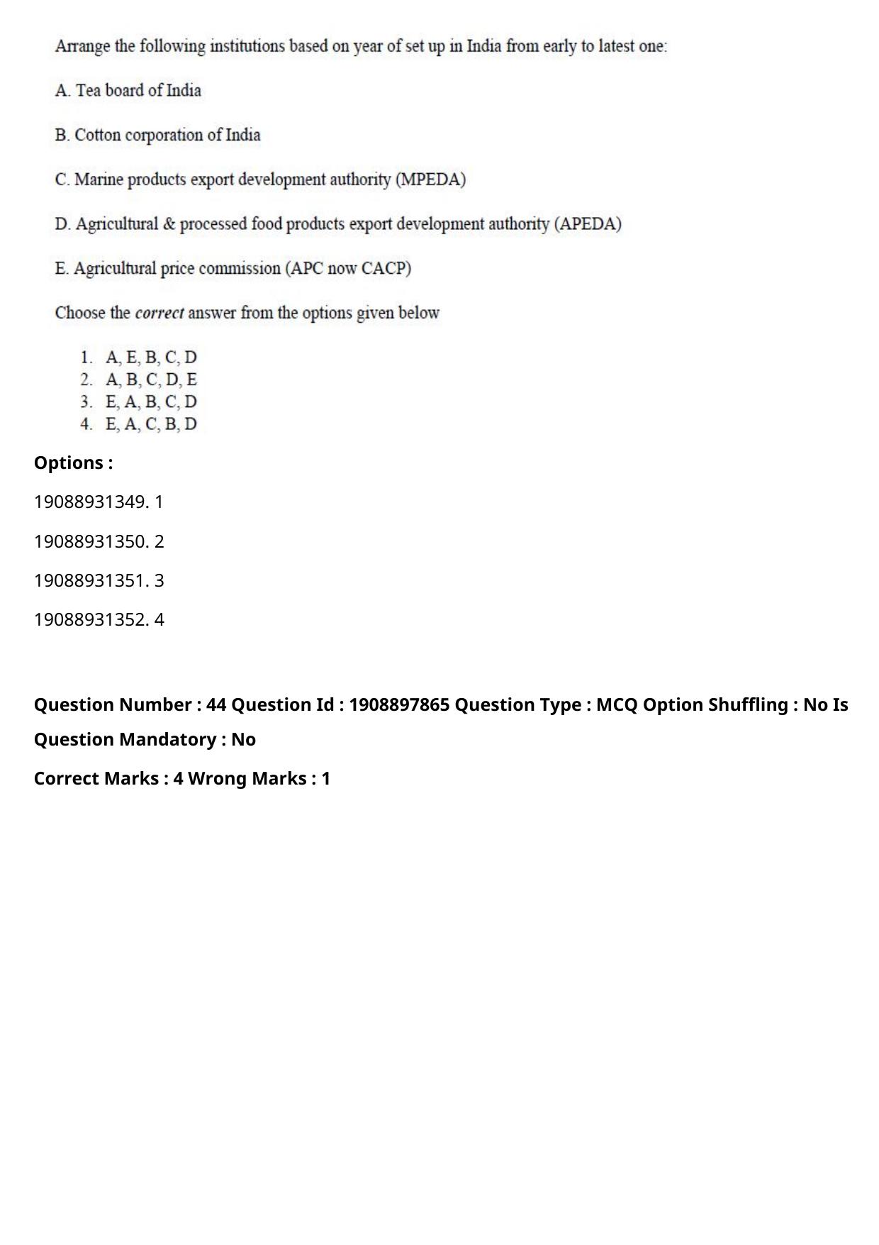 ICAR AIEEA PG 2021 SOCIAL SCIENCES Question Paper - Page 27