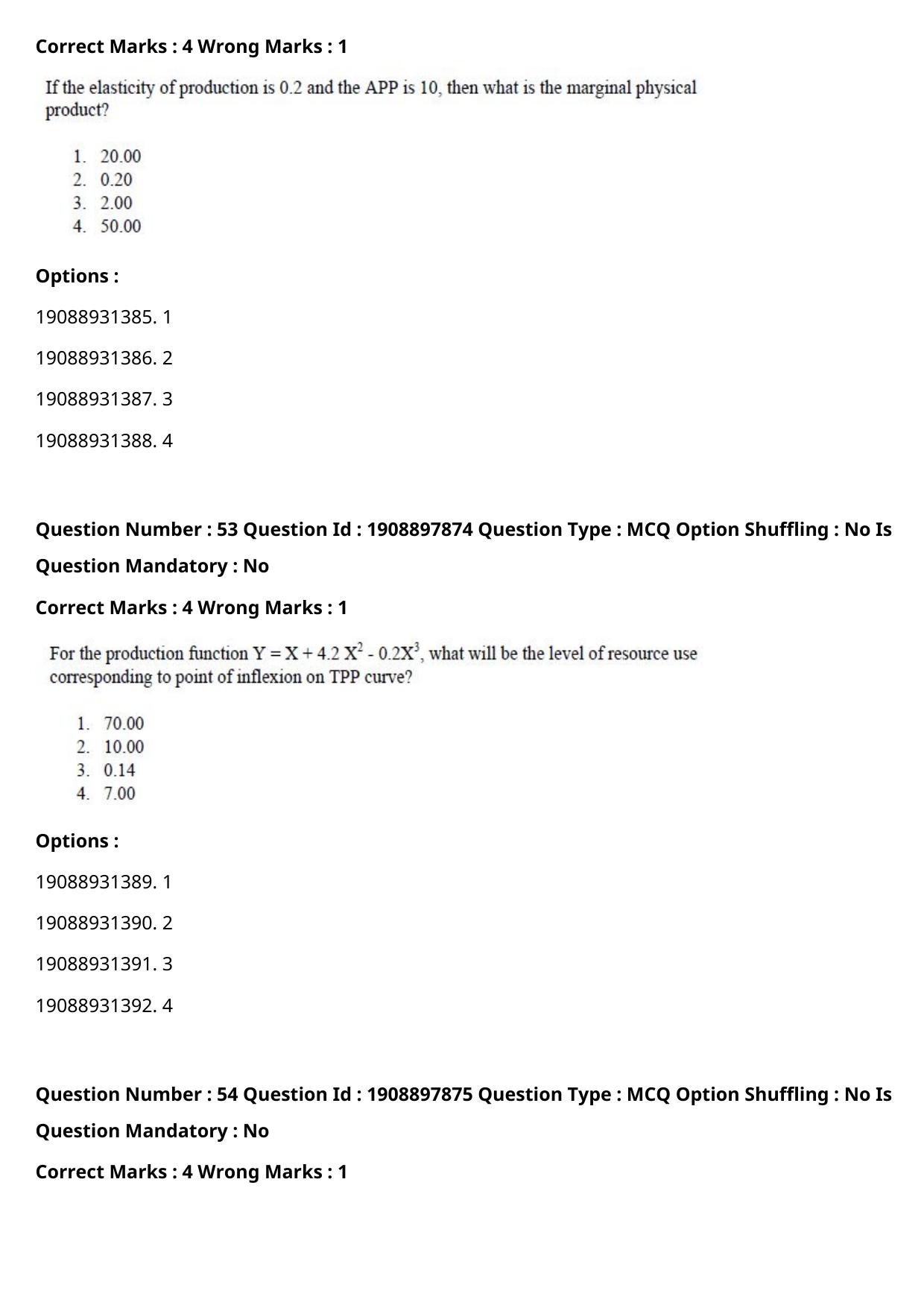 ICAR AIEEA PG 2021 SOCIAL SCIENCES Question Paper - Page 33