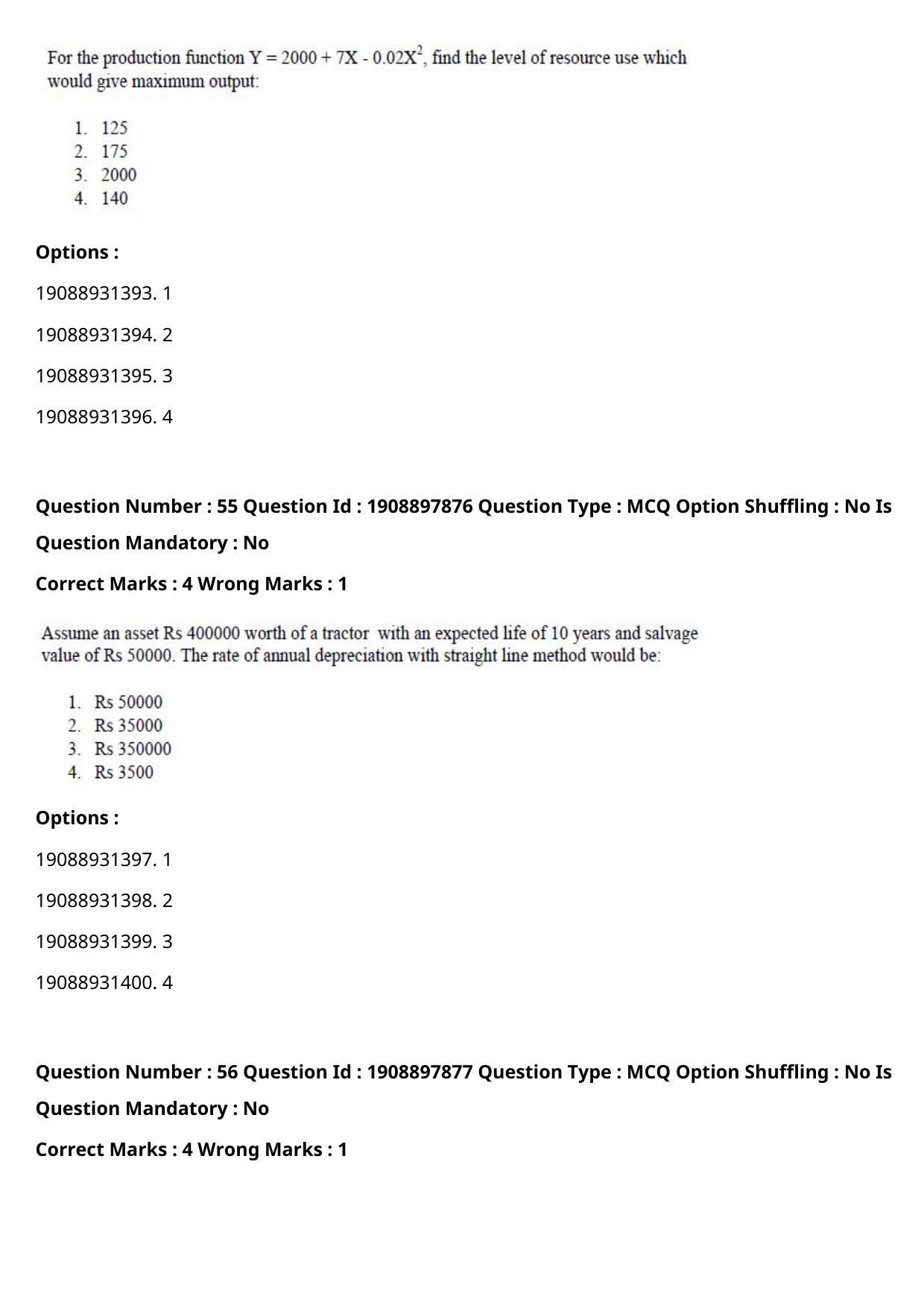 ICAR AIEEA PG 2021 SOCIAL SCIENCES Question Paper - Page 34