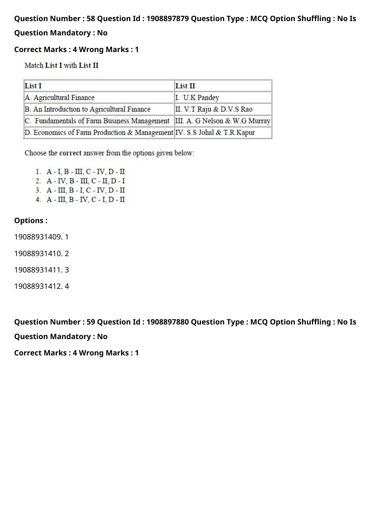 ICAR AIEEA PG 2021 SOCIAL SCIENCES Question Paper - Page 36