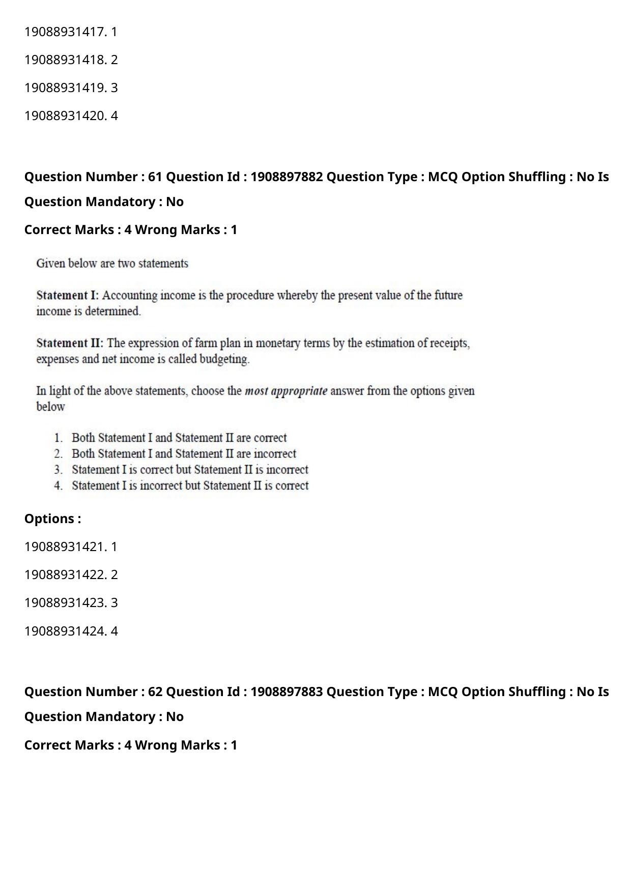 ICAR AIEEA PG 2021 SOCIAL SCIENCES Question Paper - Page 38