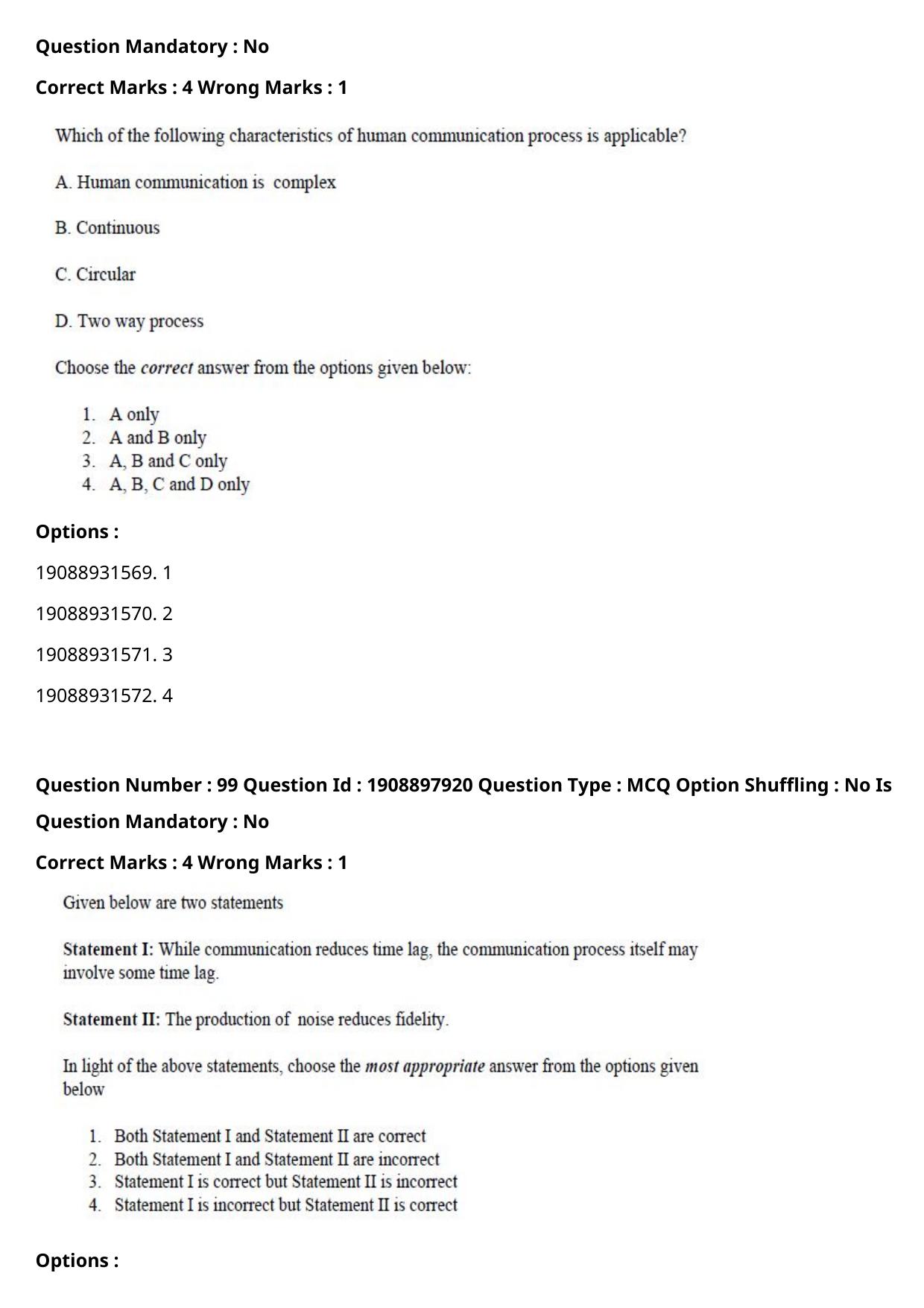 ICAR AIEEA PG 2021 SOCIAL SCIENCES Question Paper - Page 61