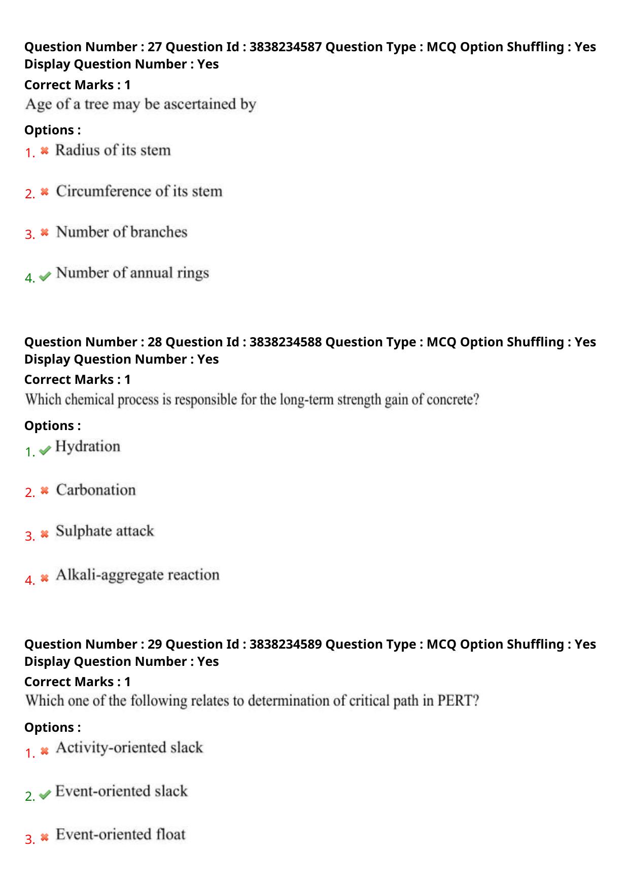 TS PGECET 2024: Civil Engineering Question Papers with Answer - Page 13