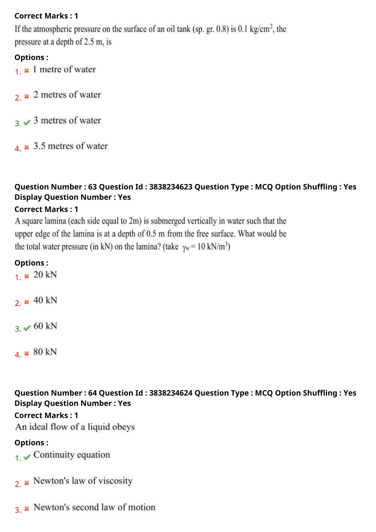 TS PGECET 2024: Civil Engineering Question Papers with Answer - Page 26