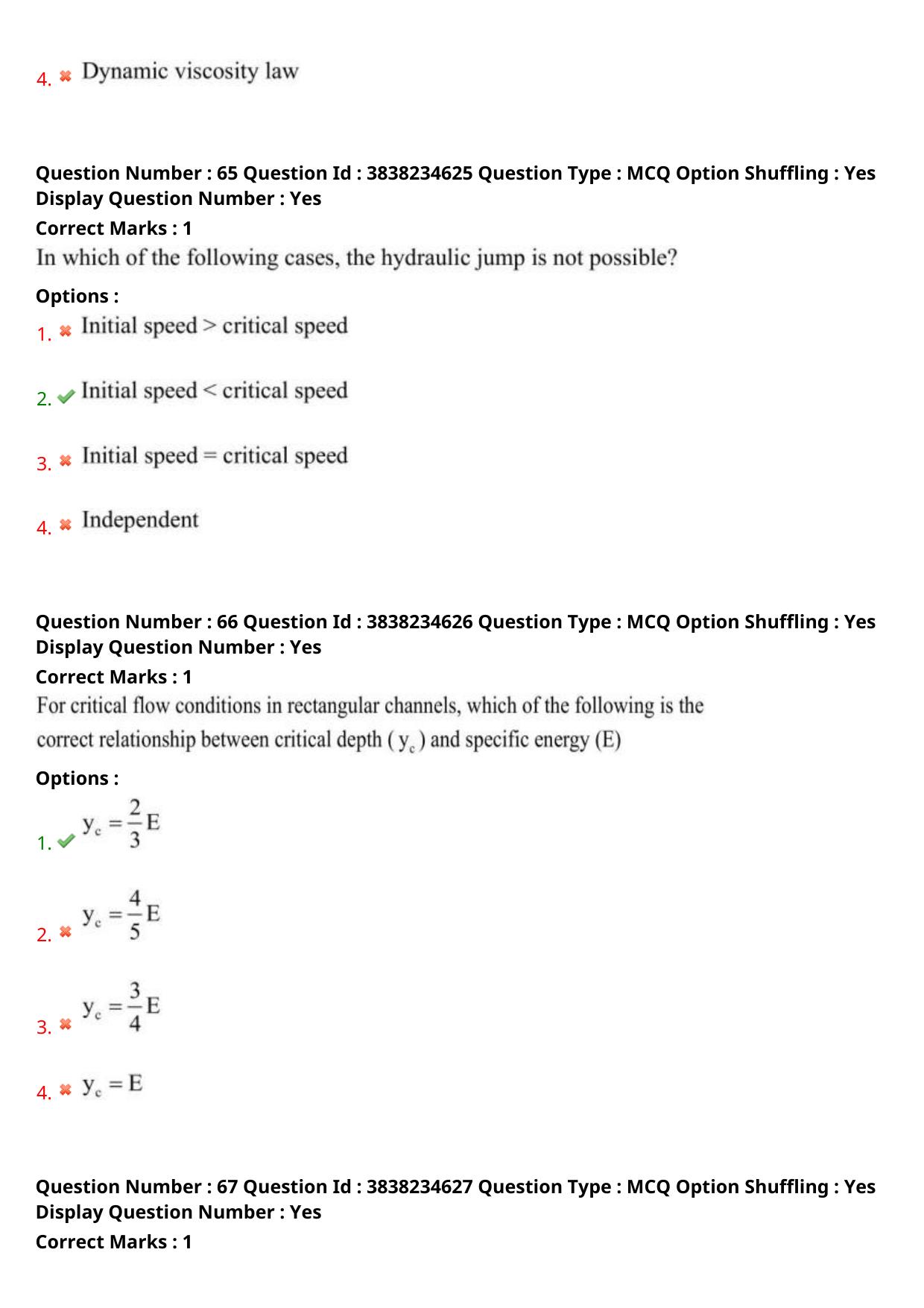 TS PGECET 2024: Civil Engineering Question Papers with Answer - Page 27