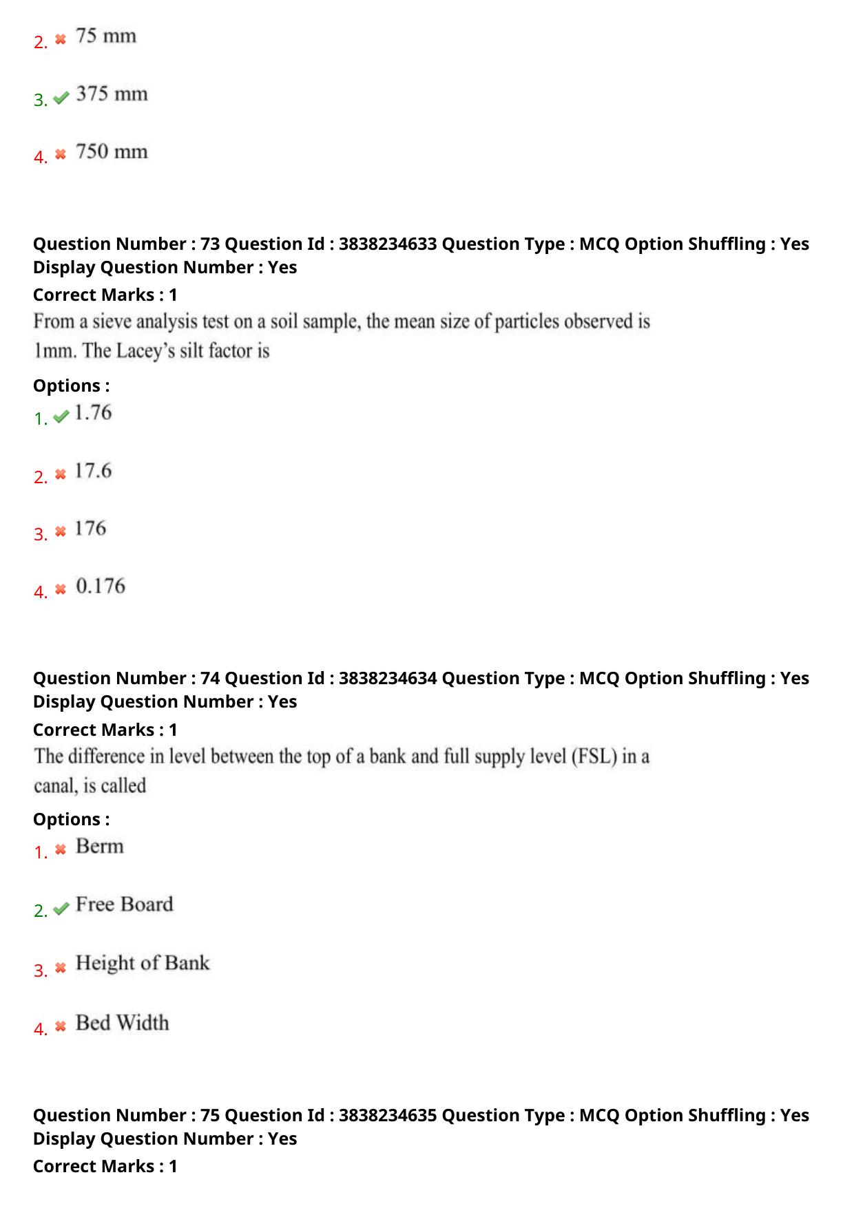 TS PGECET 2024: Civil Engineering Question Papers with Answer - Page 30