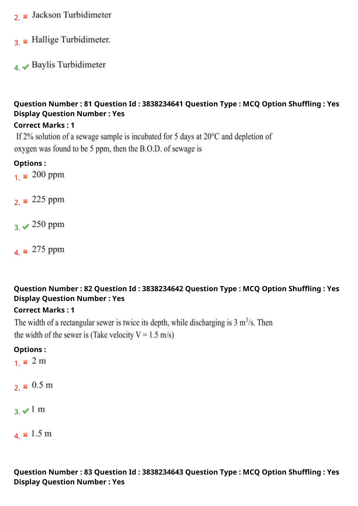 TS PGECET 2024: Civil Engineering Question Papers with Answer - Page 33