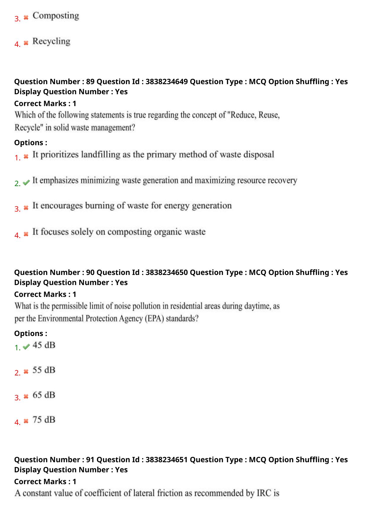 TS PGECET 2024: Civil Engineering Question Papers with Answer - Page 36