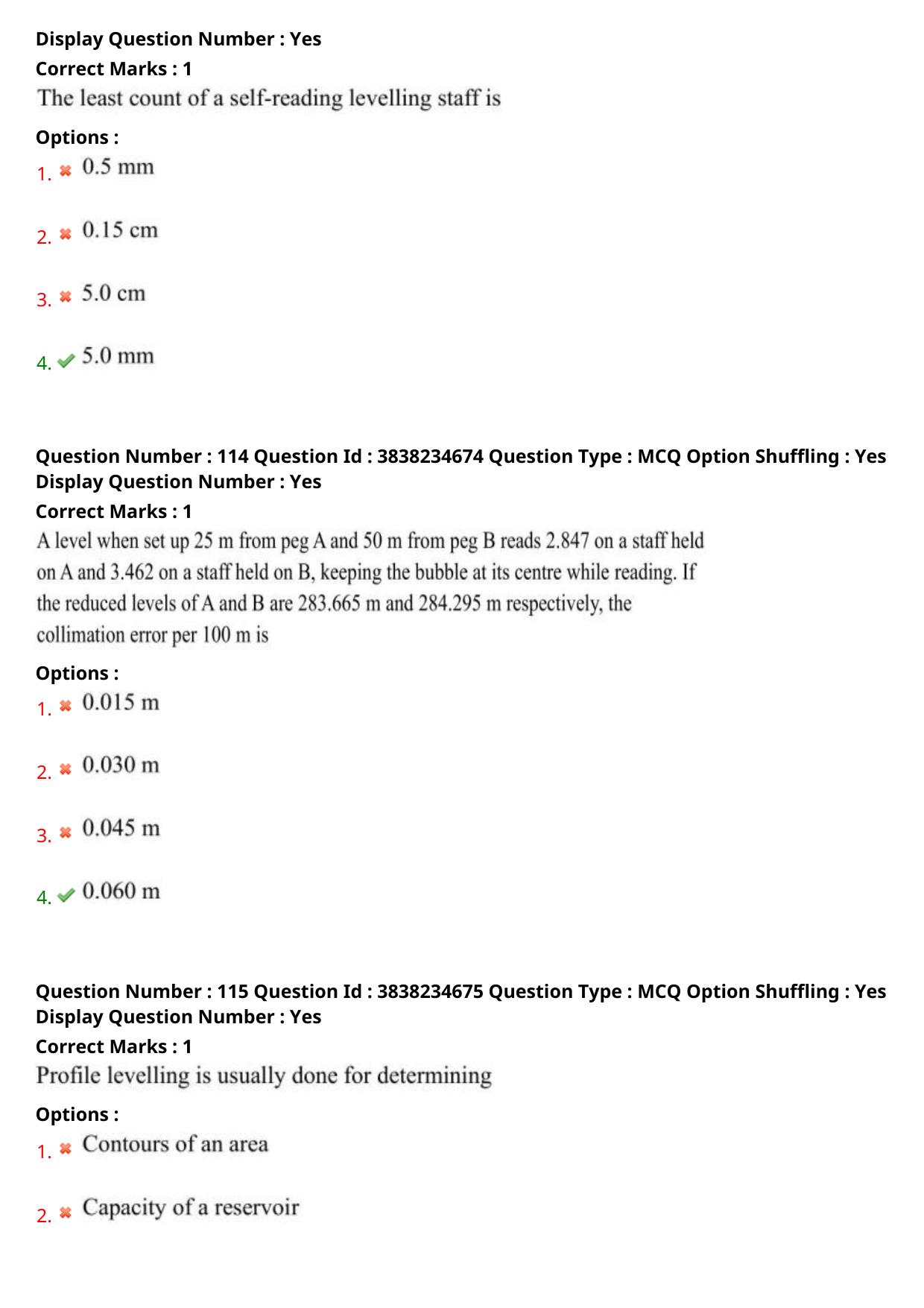 TS PGECET 2024: Civil Engineering Question Papers with Answer - Page 45