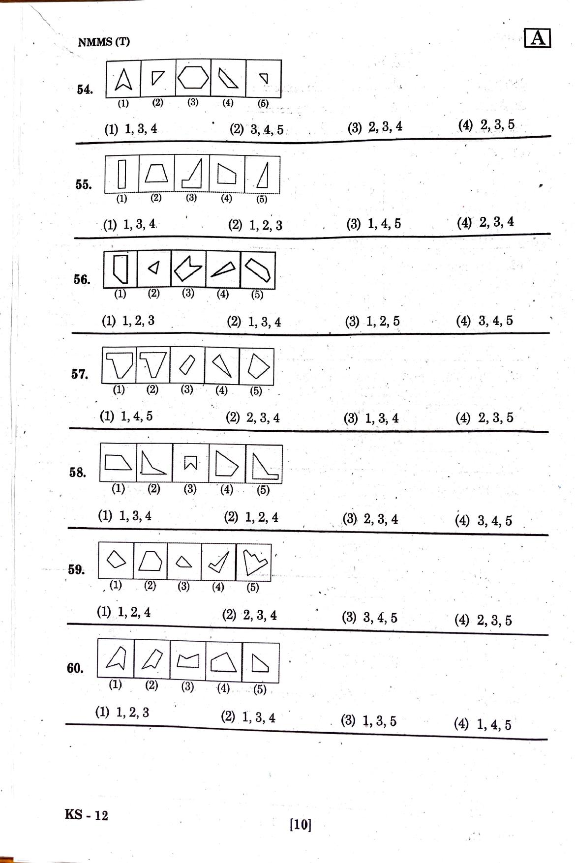 NMMS Feb 2021 - Booklet Code-A (Telugu Medium) - Page 9