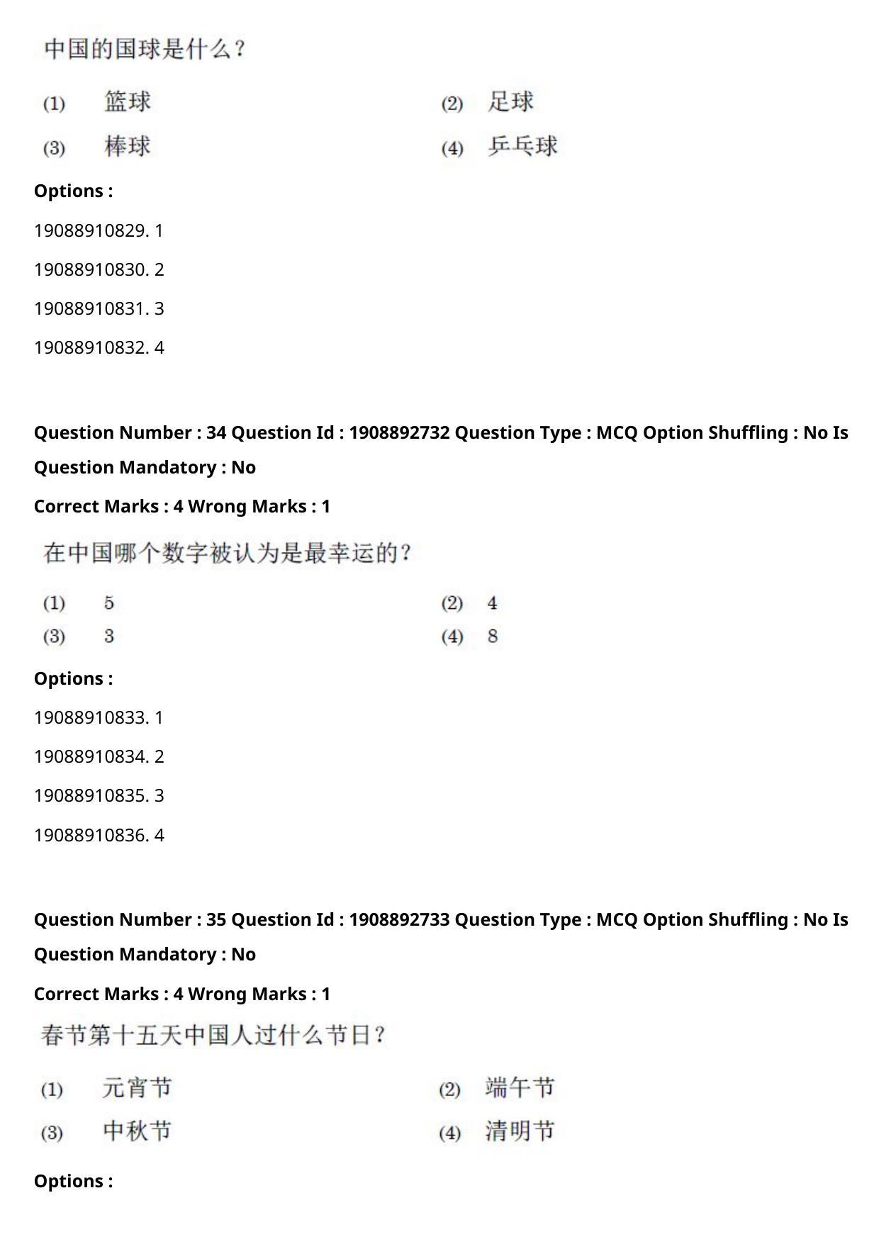 CUET PG 2021 PGQP48 Question Paper - Page 17