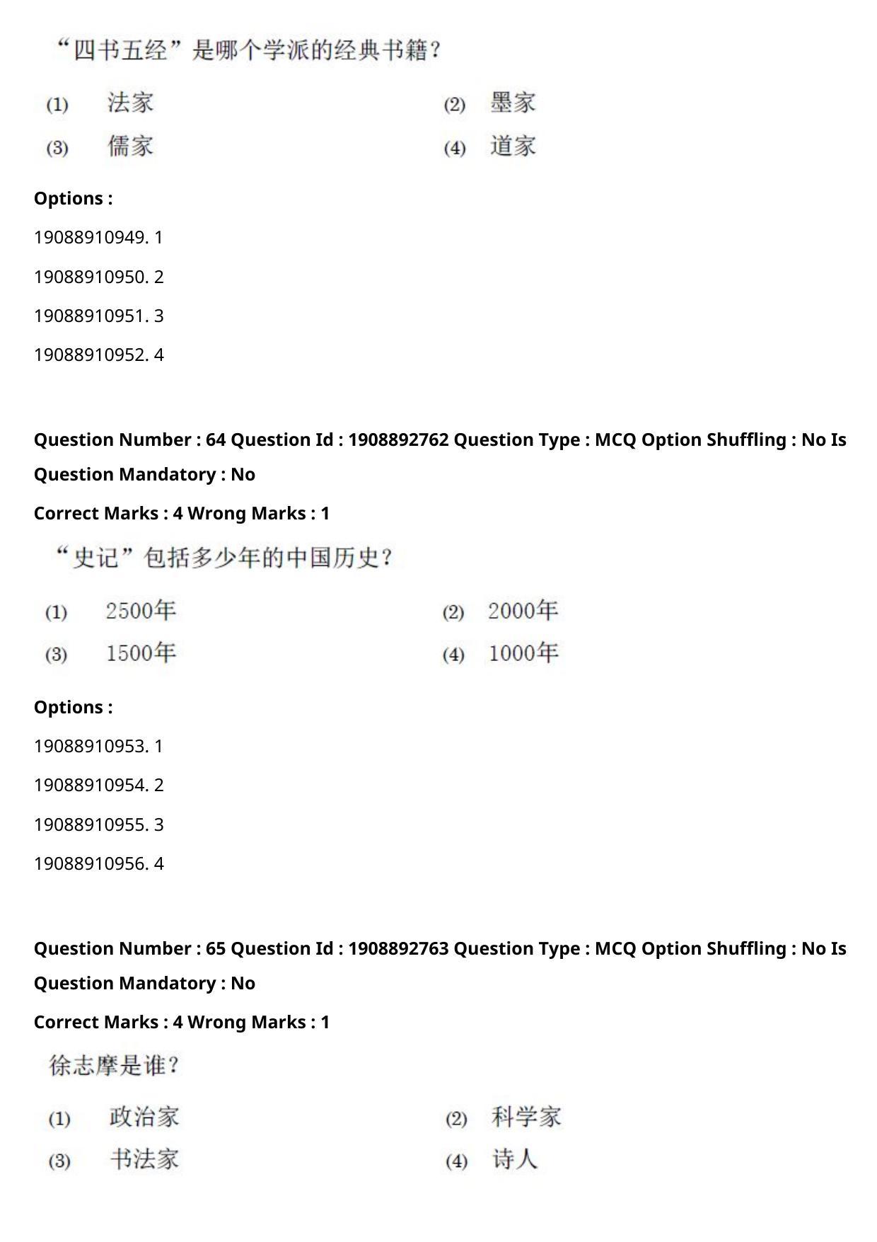 CUET PG 2021 PGQP48 Question Paper - Page 30