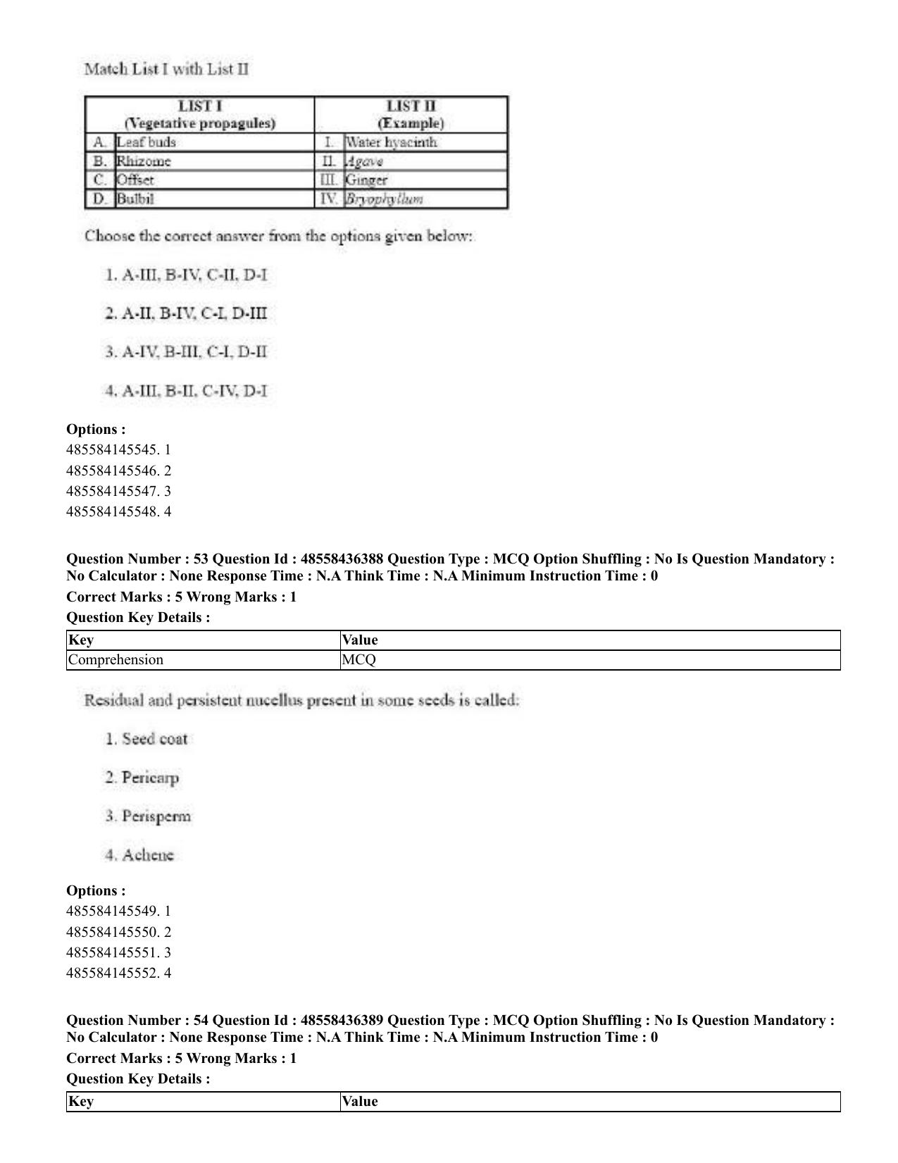 CUET 2023 English Tibetan Shift 3 Question Papers  - Page 81