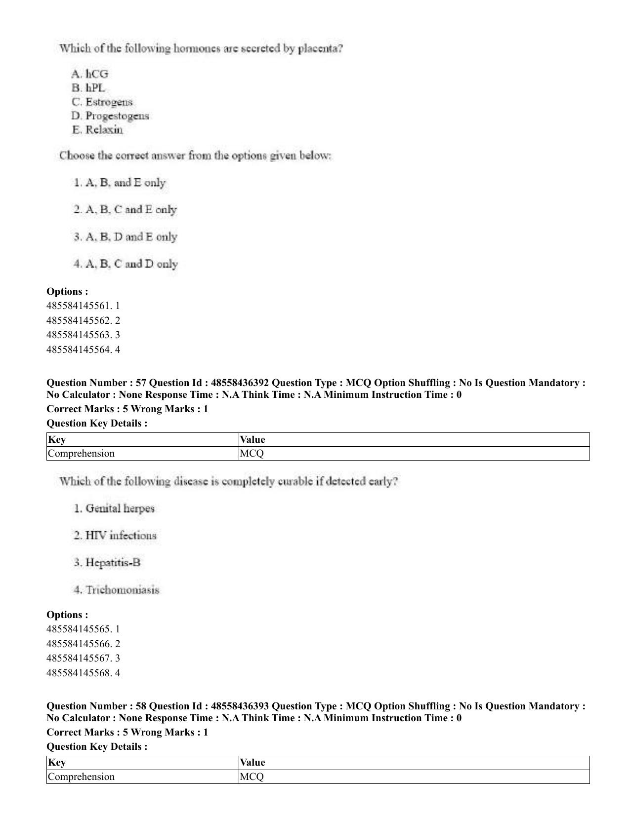 CUET 2023 English Tibetan Shift 3 Question Papers  - Page 83